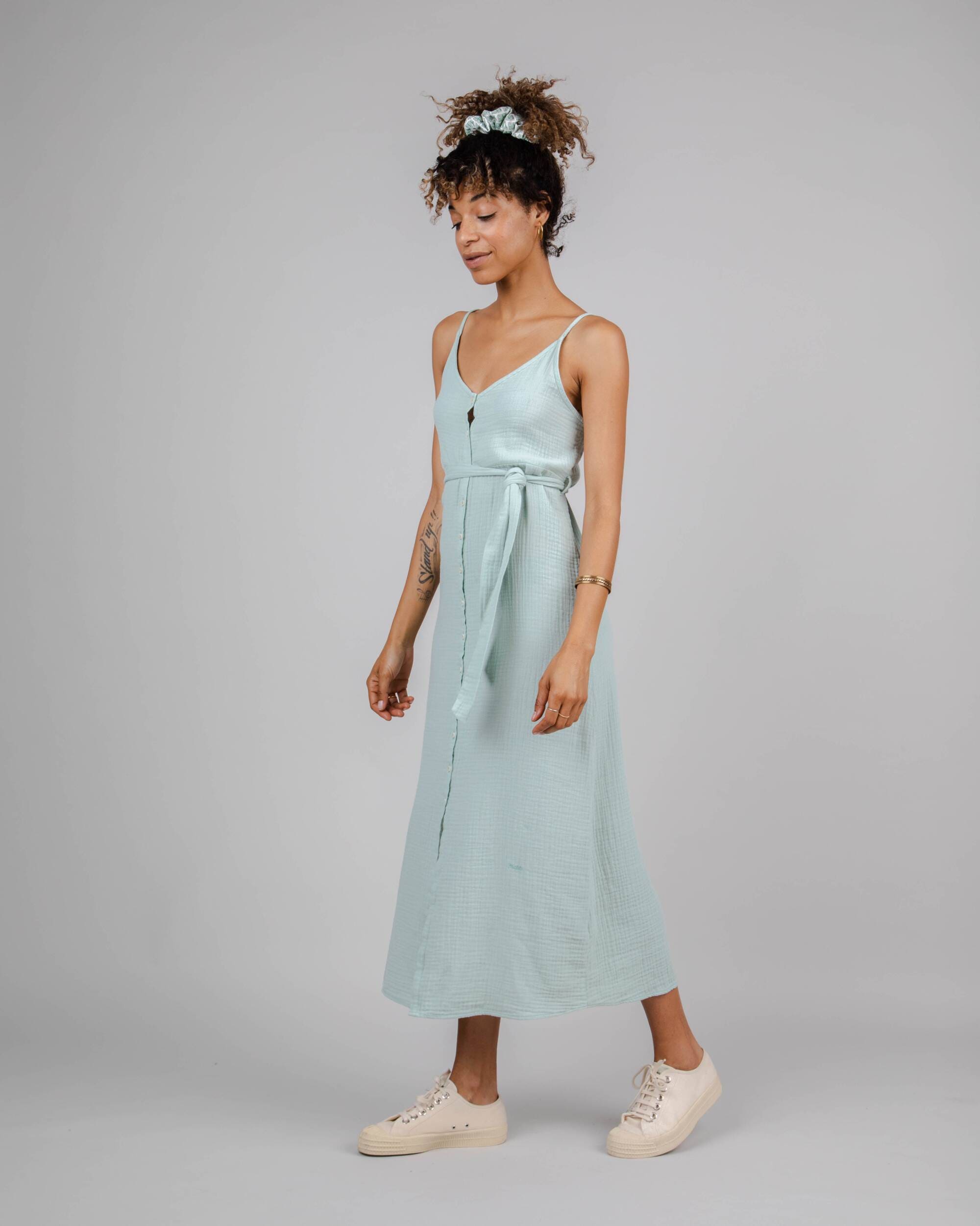 Brava Fabrics kjoler Bubble Strap Kjole i økologisk bomuld bæredygtig mode etisk mode