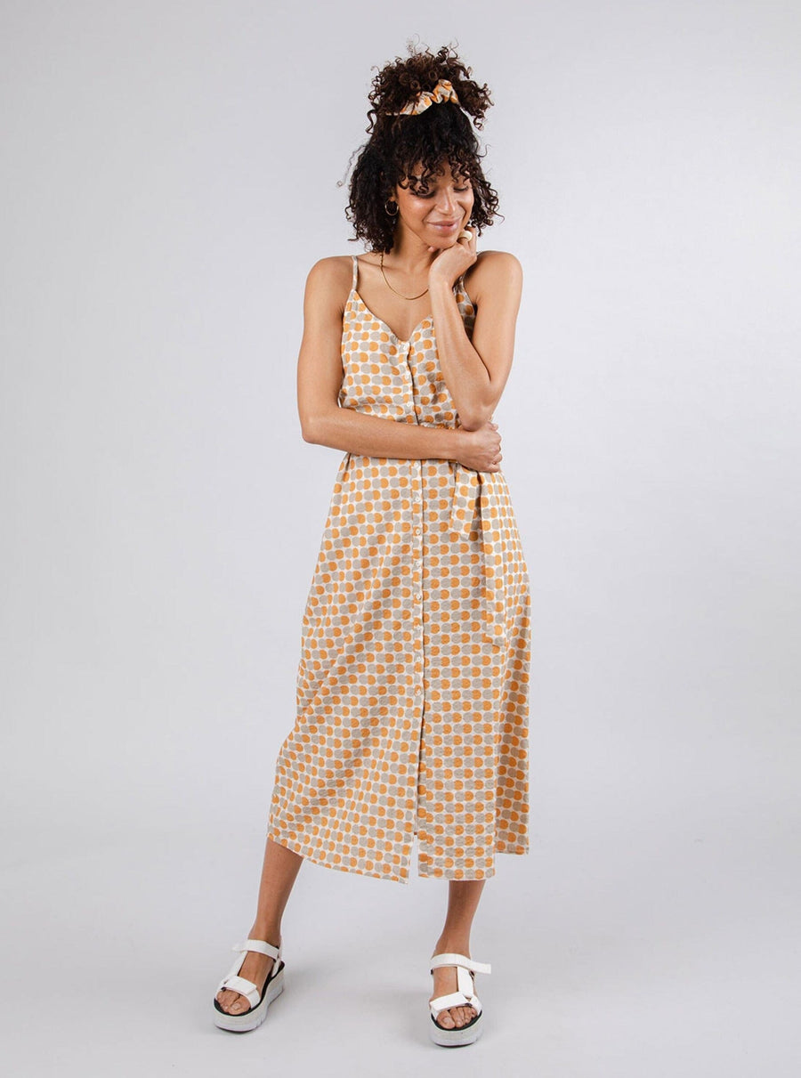 Brava Fabrics Vestits XL Eclipse Strap Dress en cotó orgànic moda sostenible moda ètica