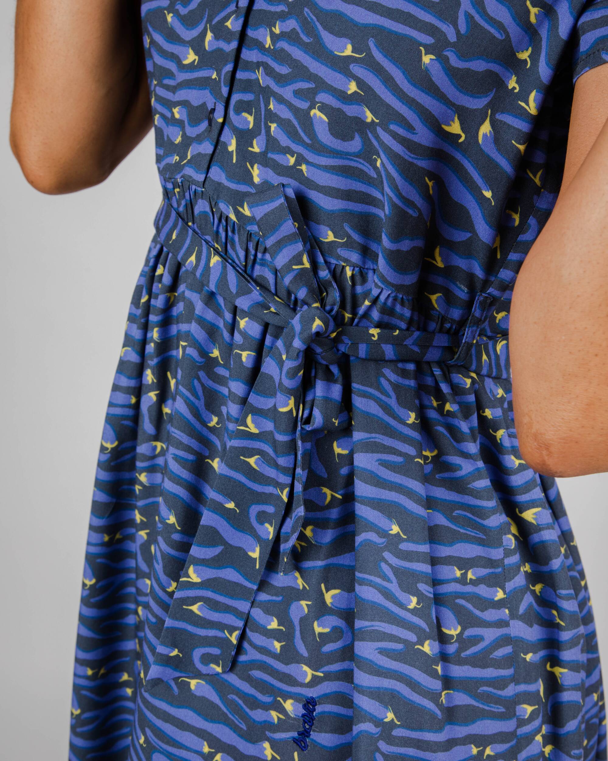 Brava Fabrics viste Vestido Midi Jalapeño en Viscosa Sostenible moda sostenible moda ética