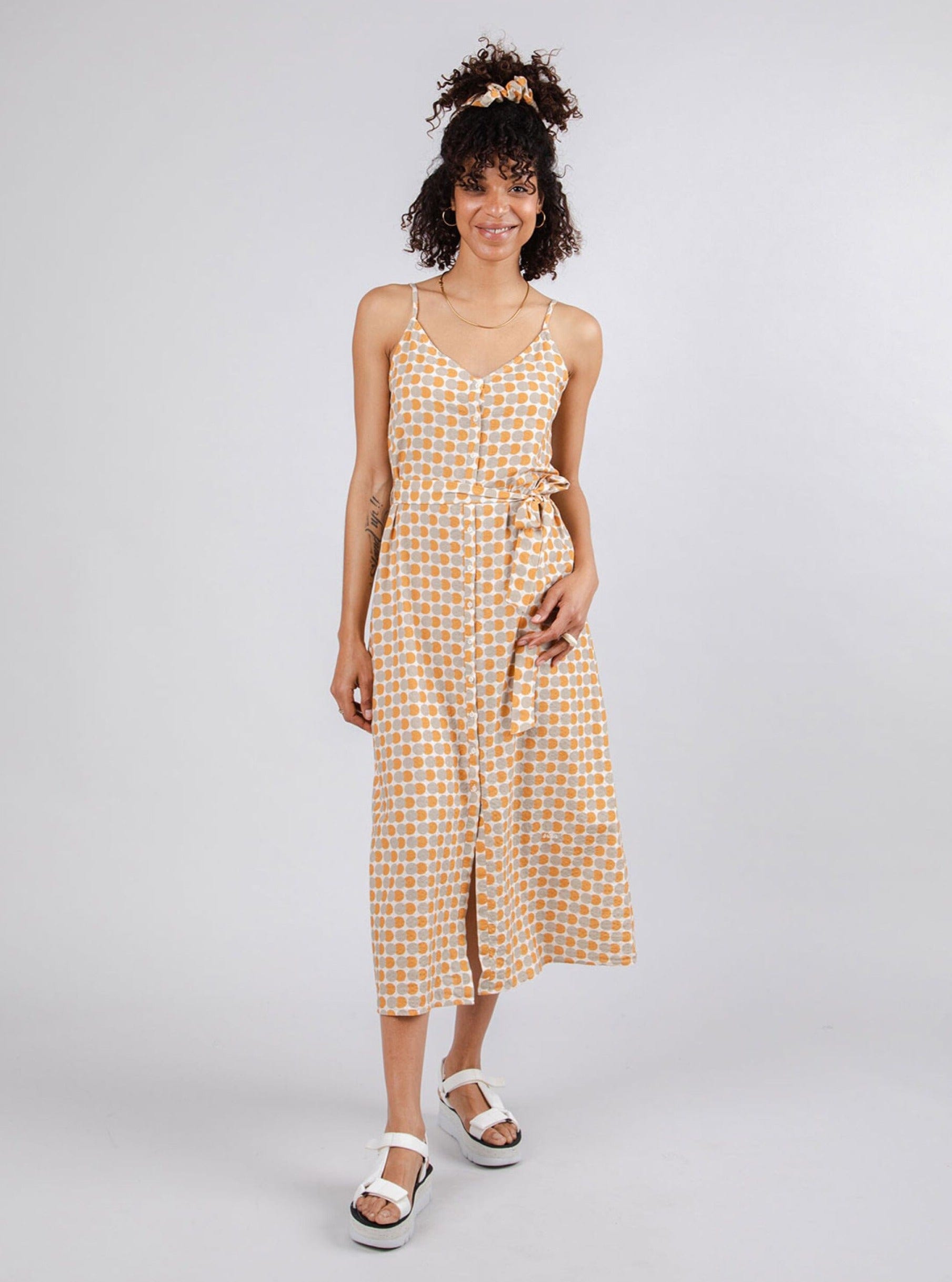 Brava Fabrics Dresses XL Eclipse Strap Kjole i økologisk bomuld bæredygtig mode etisk mode