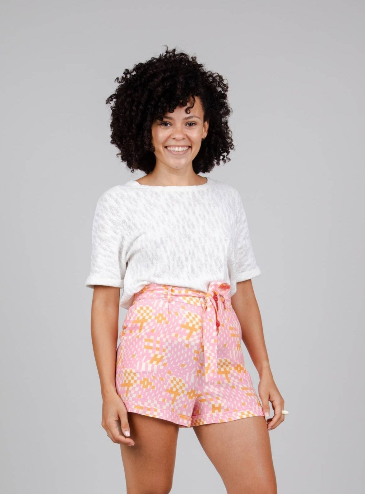 Brava Fabrics shorts Dizzy Belted Short i Sustainable Viscose bæredygtig mode etisk mode
