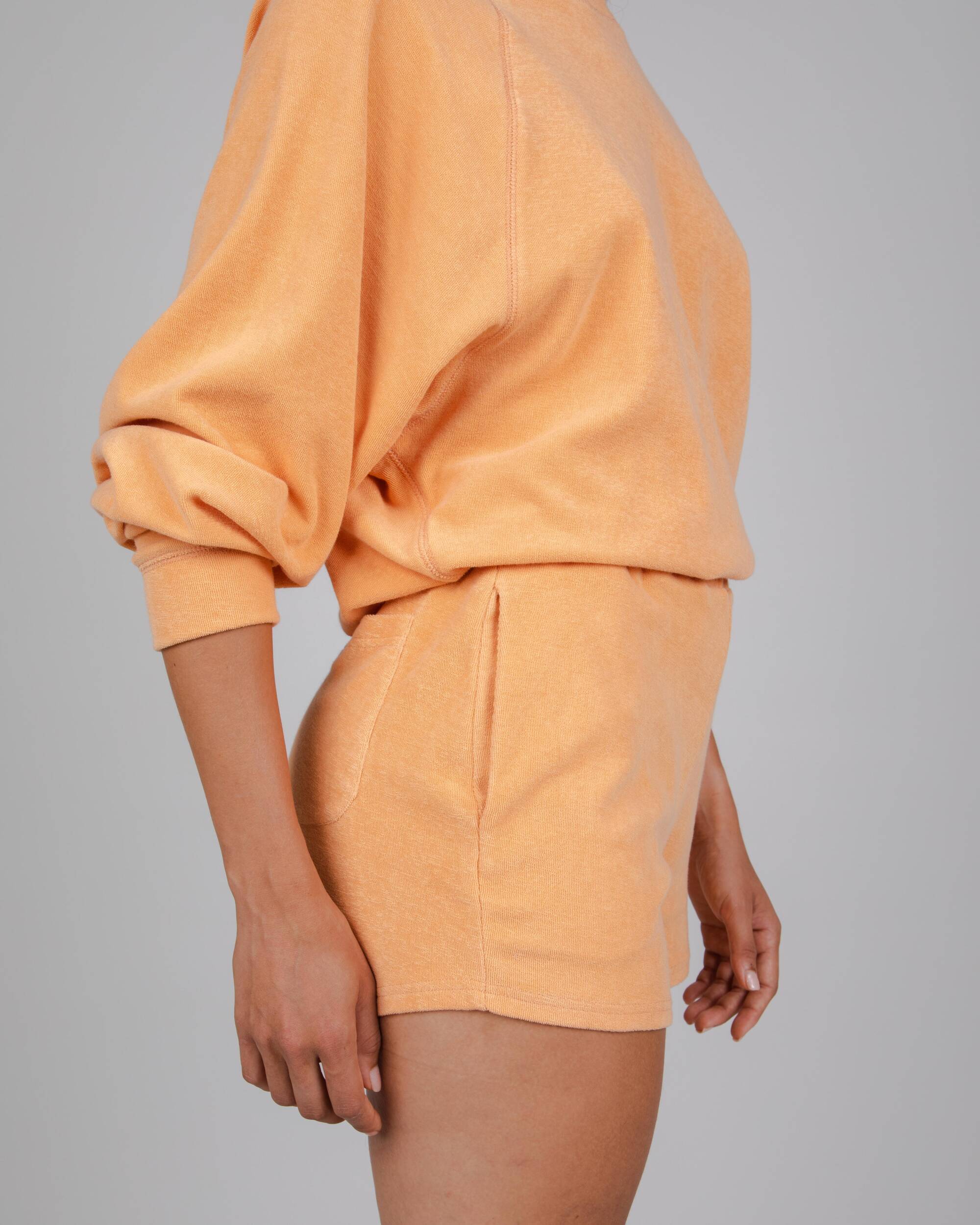 Brava Fabrics shorts Jersey Short Orangine i økologisk bomuld bæredygtig mode etisk mode