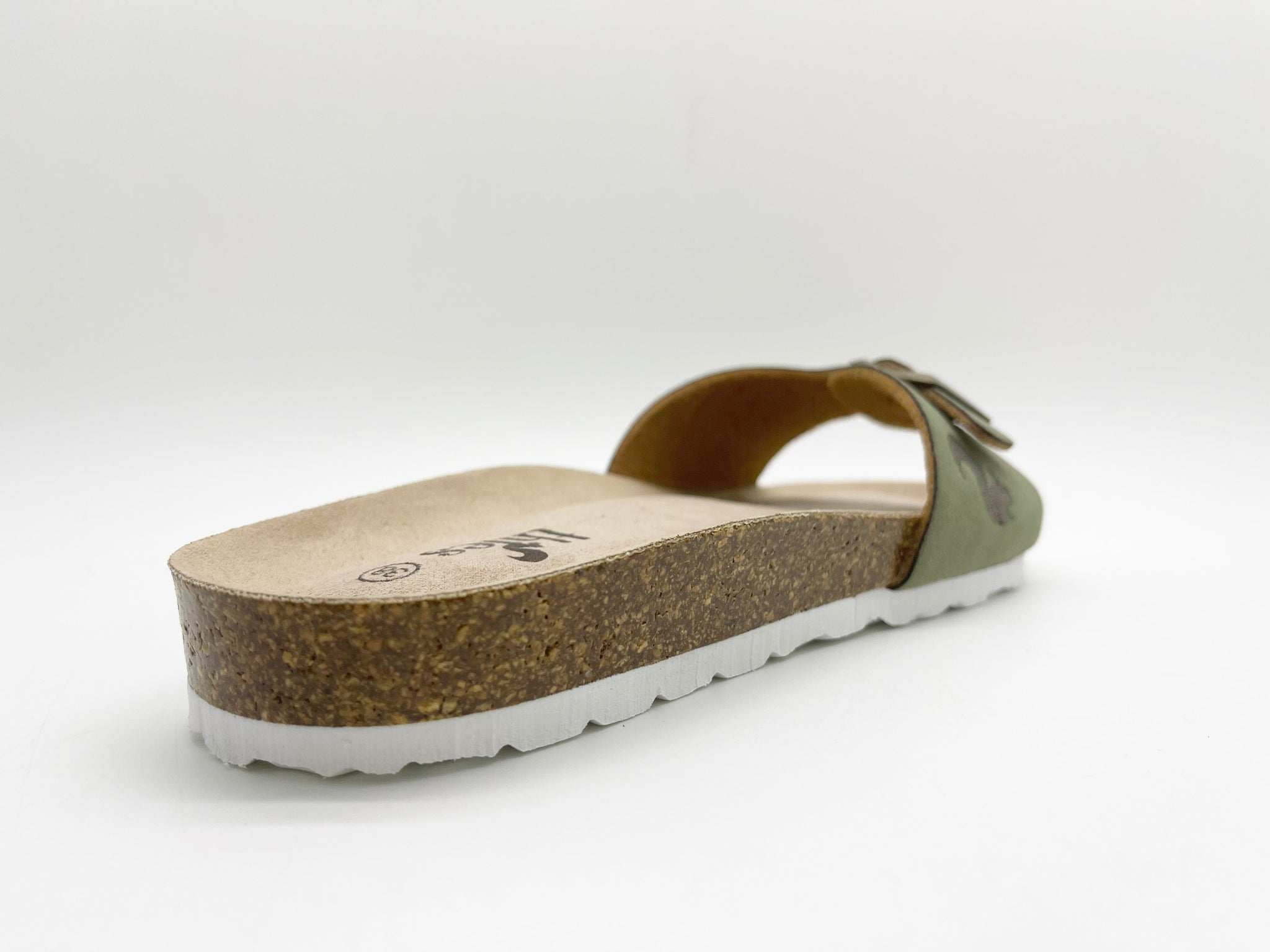 NAT 2 calzado thies 1856 ® Eco Bio Strap Sandal vegan emerald (W/X) moda sostenible moda ética