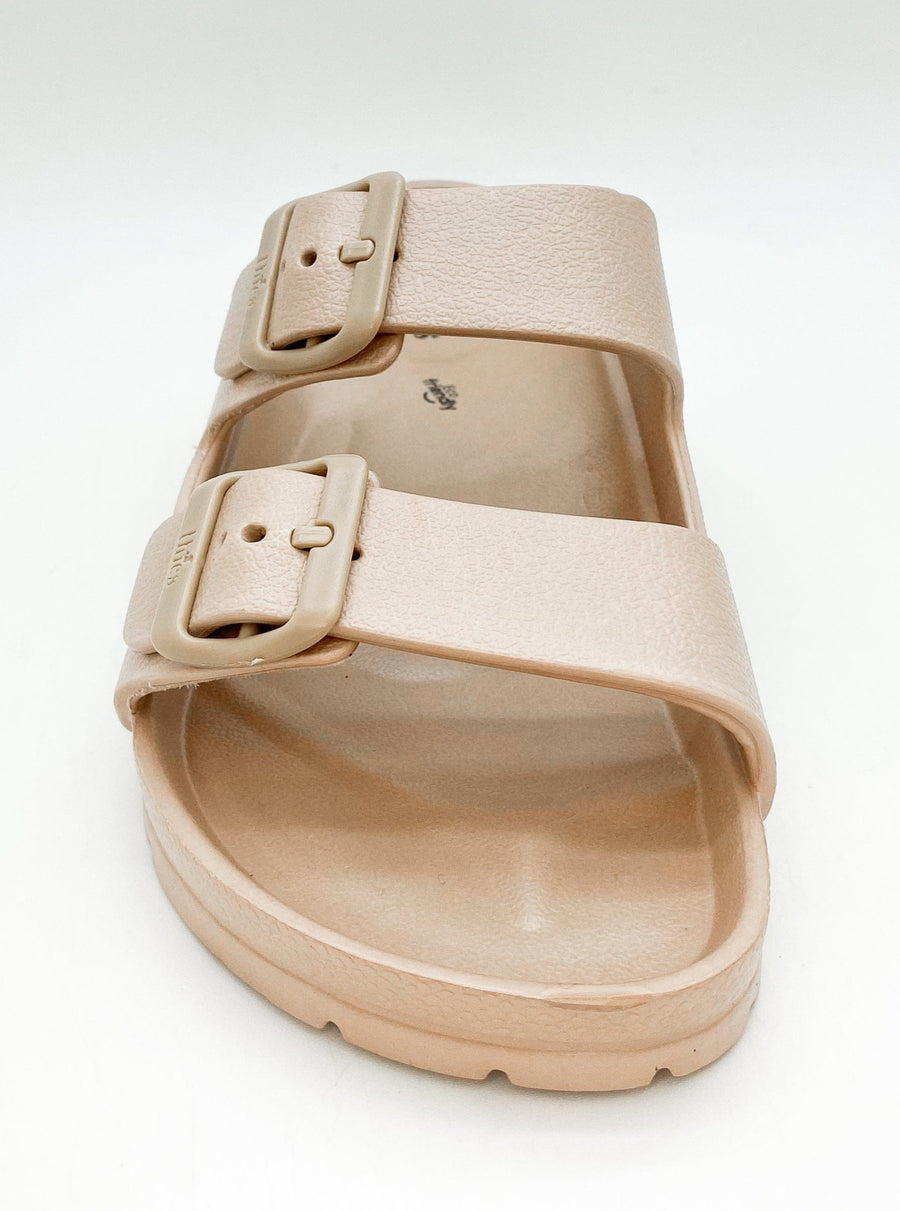 NAT 2 sko Ecofoam Sandal Bronze i genbrugt EVA bæredygtig mode etisk mode