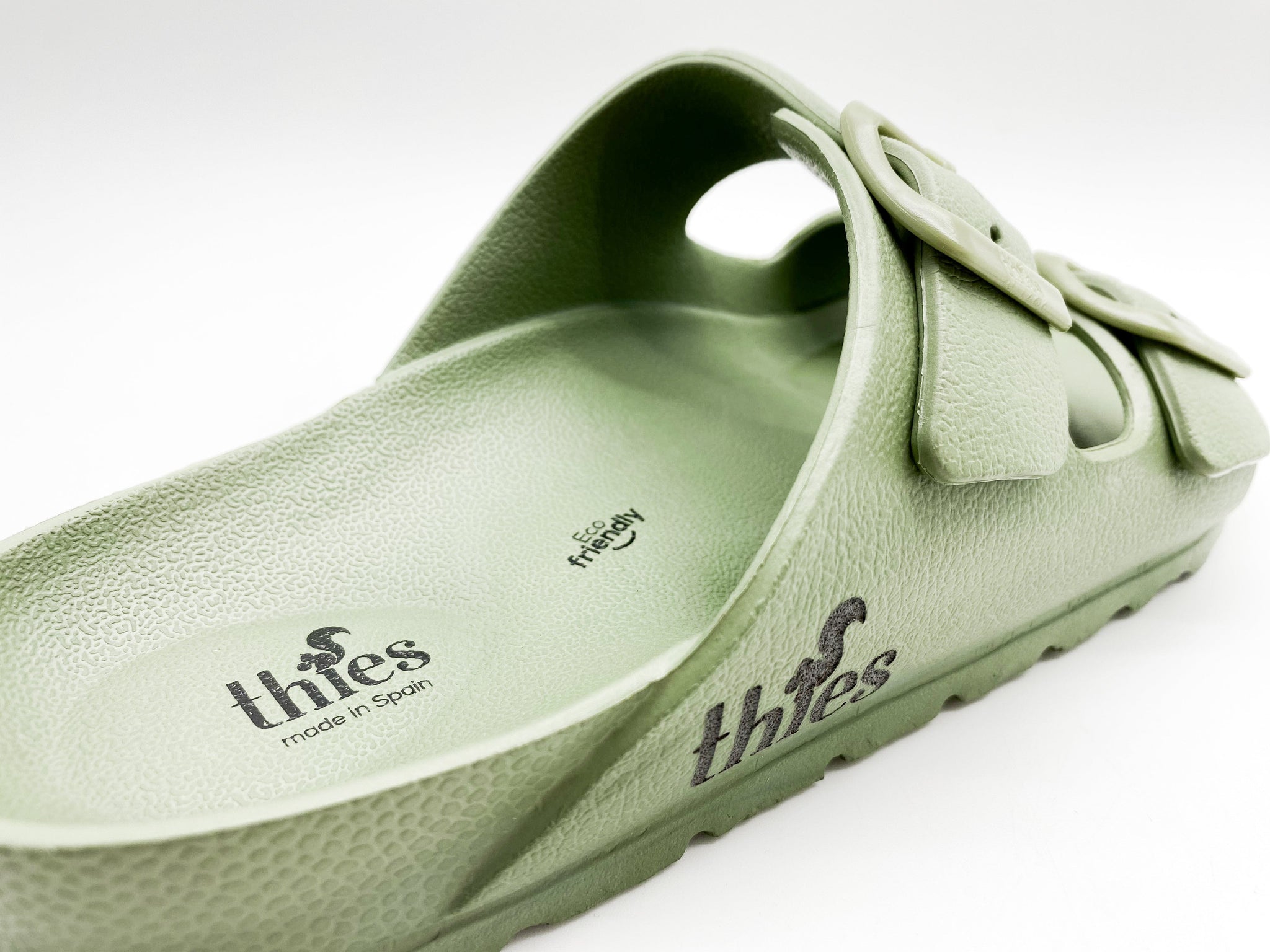 NAT 2 calzado thies 1856 ® Ecofoam Sandal kaki moda sostenible moda ética
