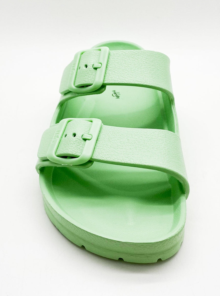 NAT 2 sko Ecofoam Sandal Mint i genbrugt EVA bæredygtig mode etisk mode