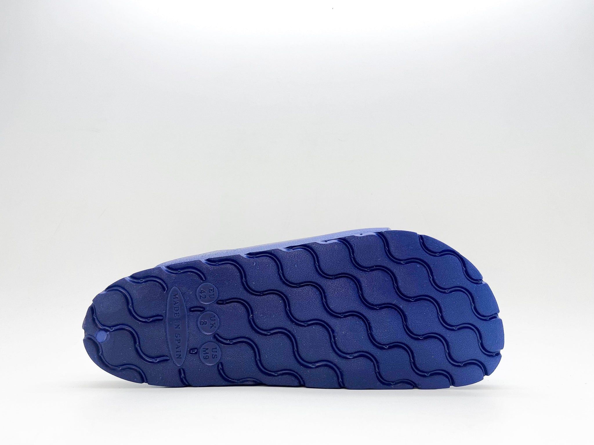 NAT 2 fodtøj thies 1856 ® Ecofoam Sandal marineblå bæredygtig mode etisk mode