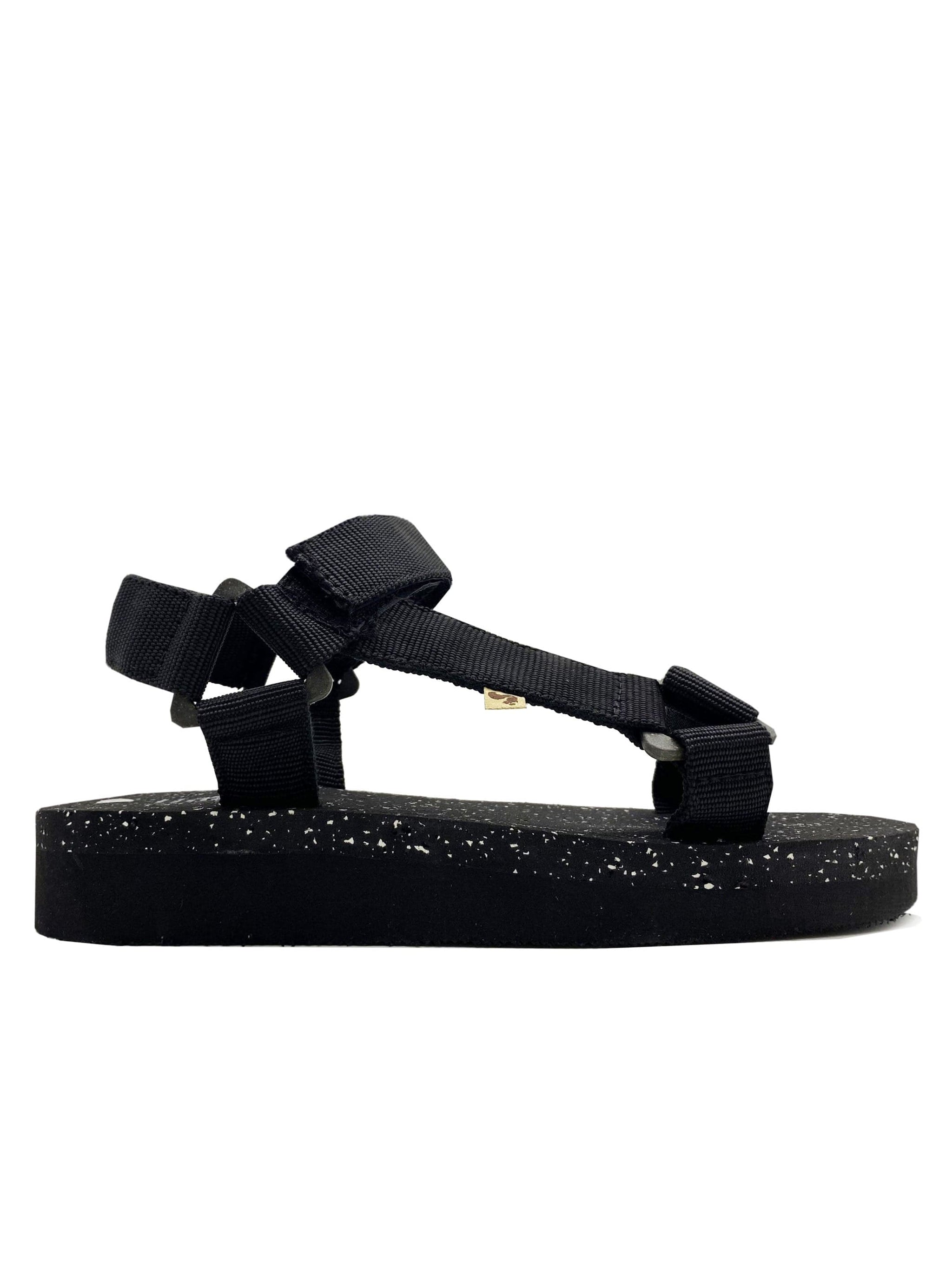Zapatillas NAT 2 41 / negro / PES reciclado Eco Trek Vegan Black in Recycled EVA (W/X) moda sostenible moda ética