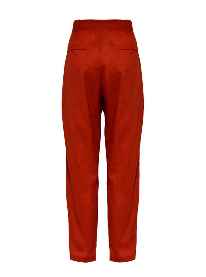 Souldaze Collection Παντελόνια & σορτς Diana παντελόνι κόκκινο τούβλο αειφόρος μόδα ηθική μόδα
