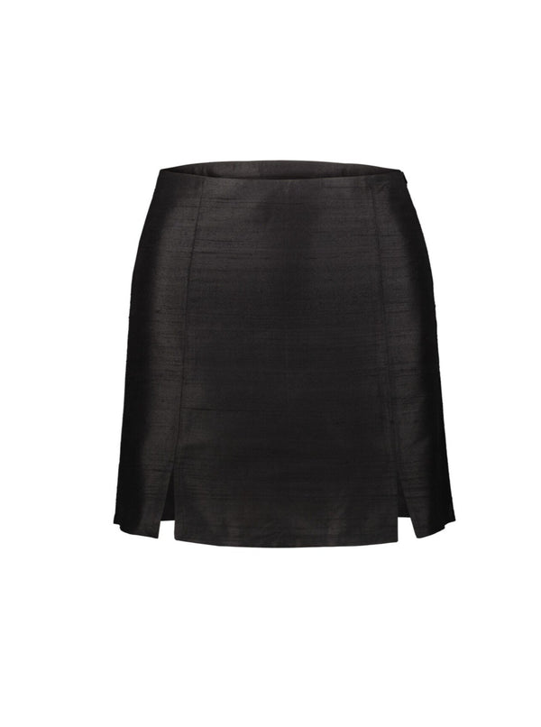 Britney Mini Skirt in Italian Surplus Silk