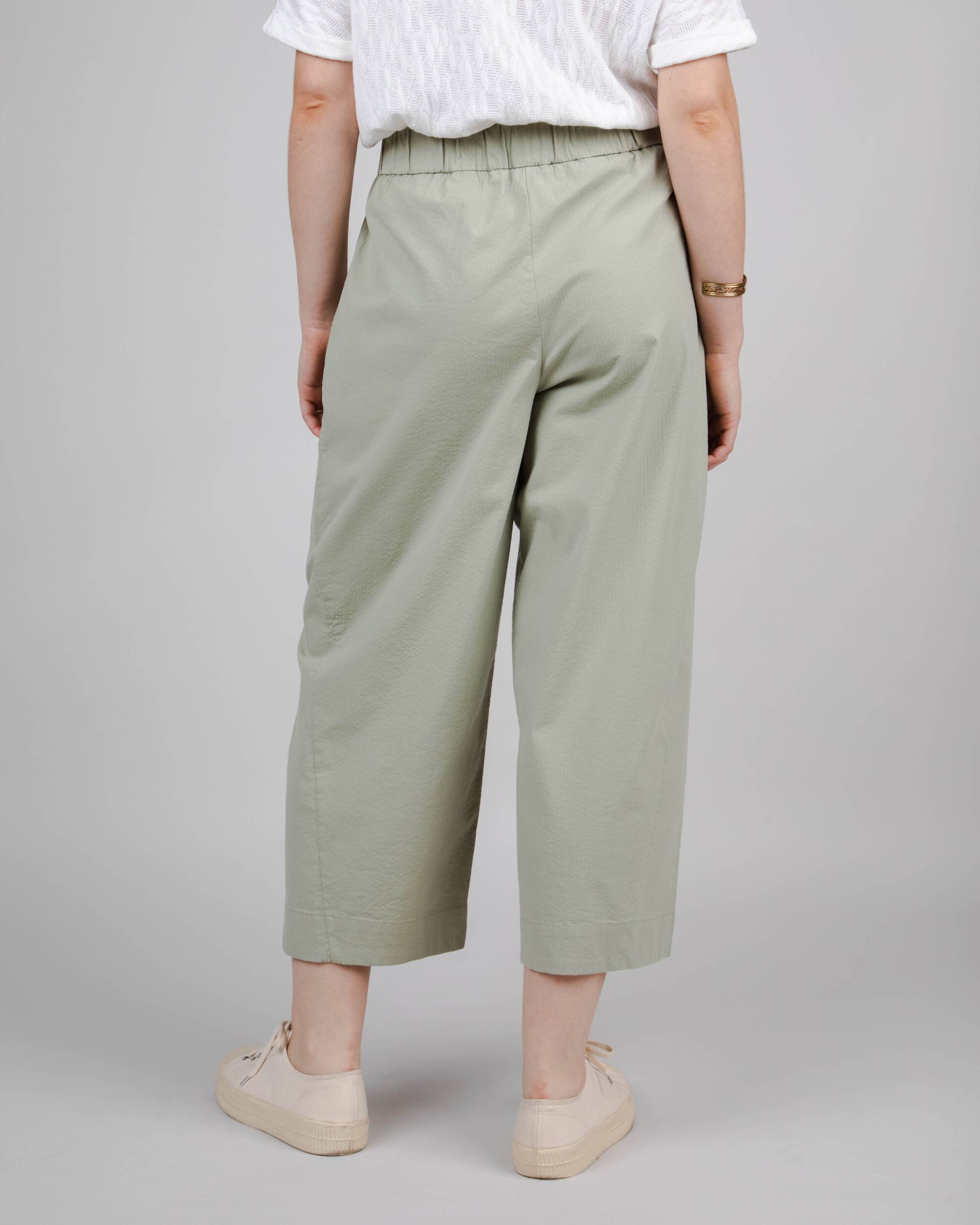 Brava Fabrics pantalón Pantalón Picnic Oversize Kakhi de Algodón Orgánico moda sostenible moda ética