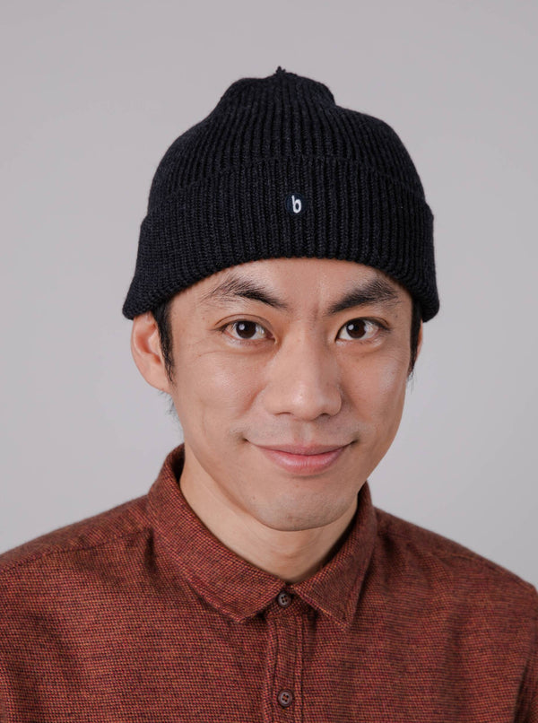 Waterfront Wool Beanie in Recycled Alpaca and Recycled Polymide