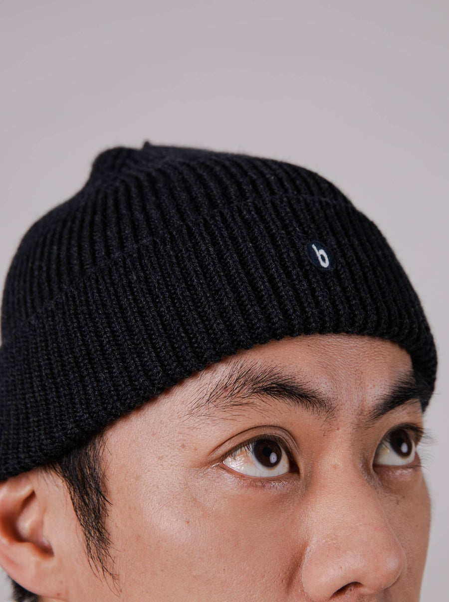 Waterfront Wool Beanie in Recycled Alpaca and Recycled Polymide