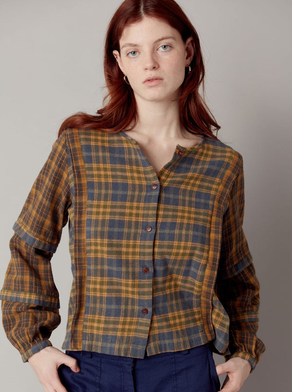 LOTUS Flannel Top in Organic Cotton