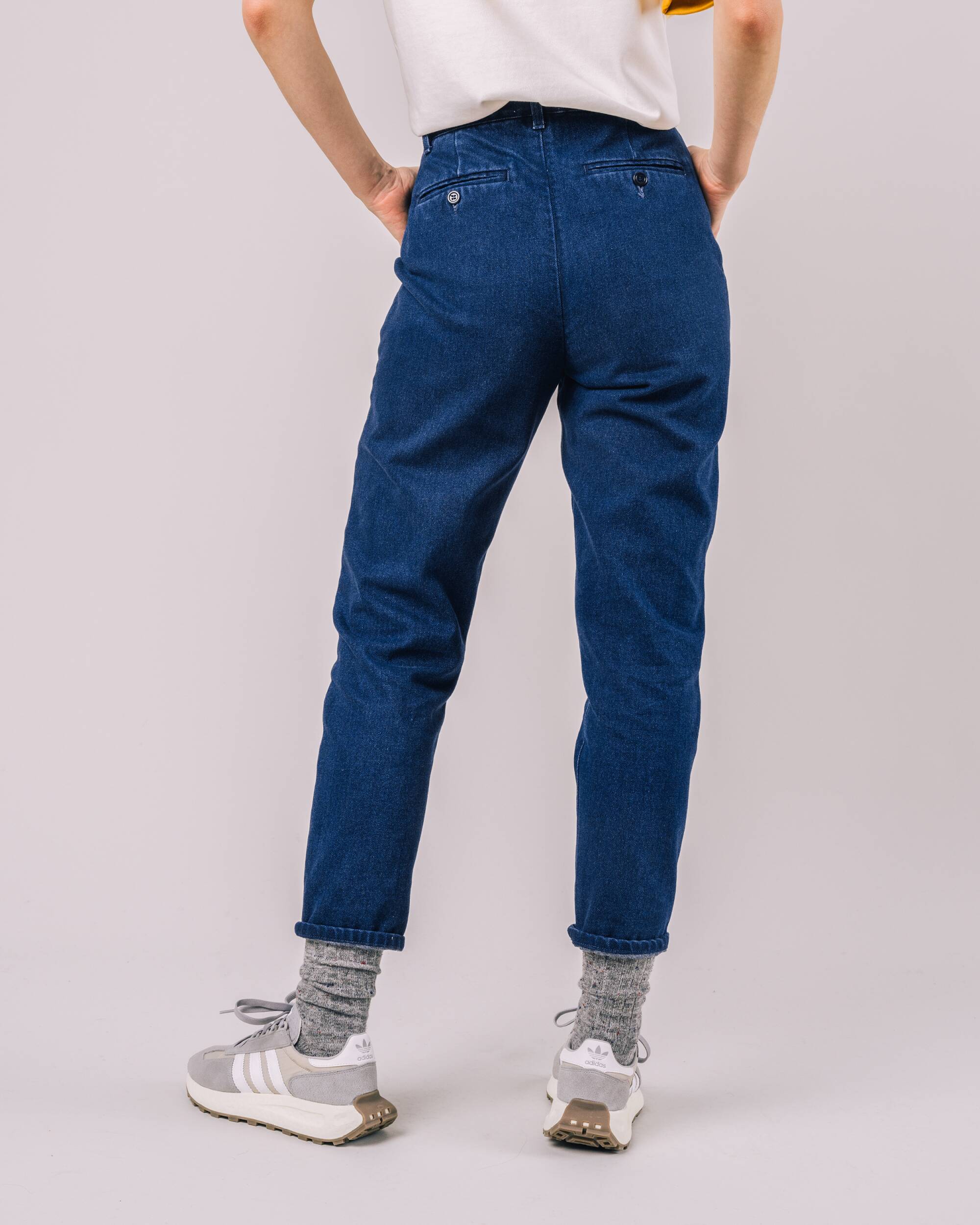 Brava Fabrics Pants Regular Plisseret Chino Denim bæredygtig mode etisk mode