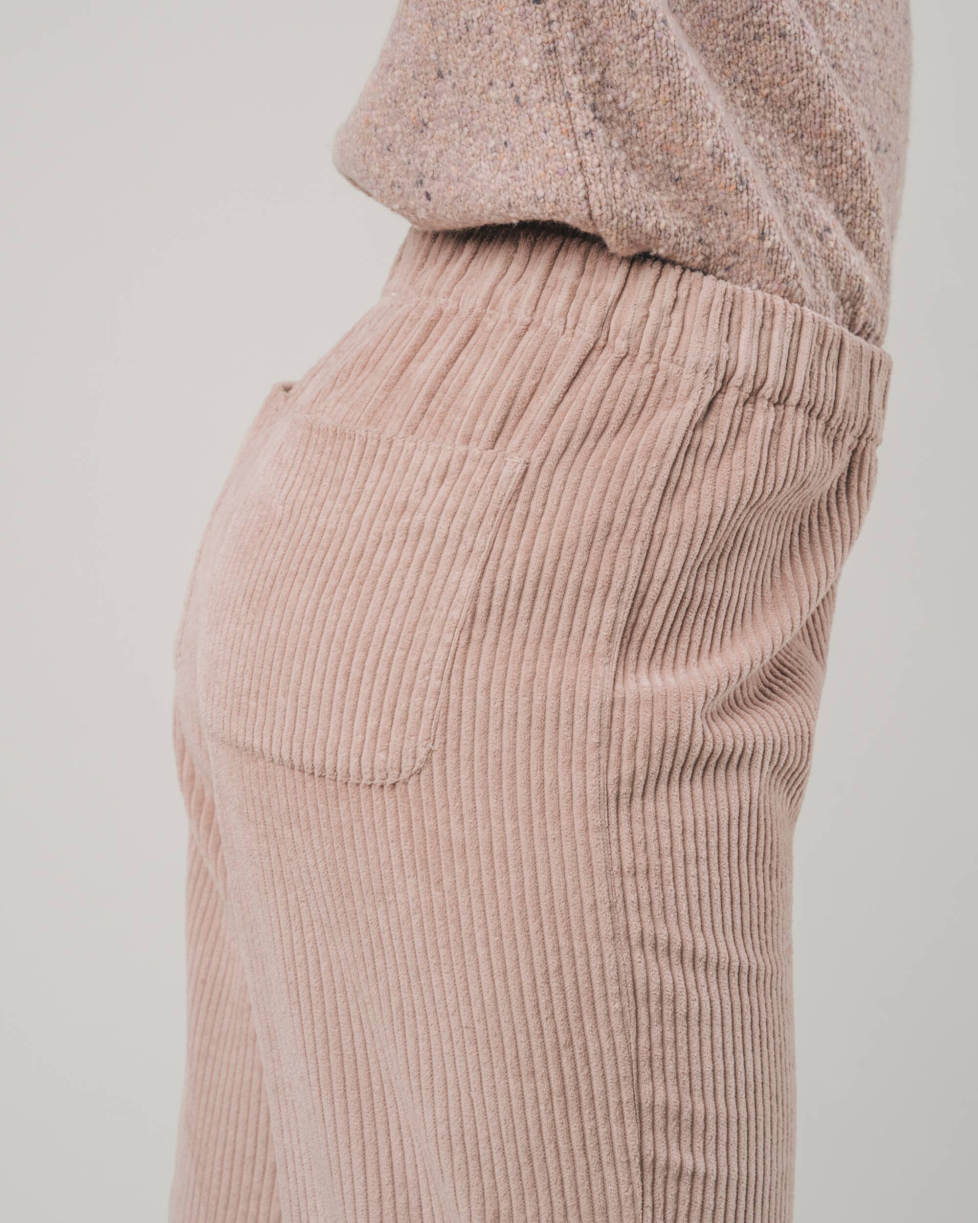 Brava Fabrics Bukser Wide Leg Corduroy Pant Glass bæredygtig mode etisk mode