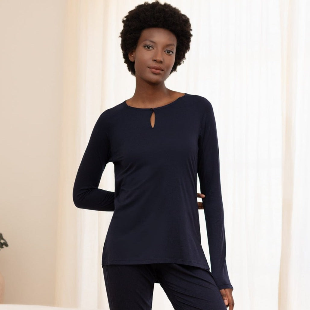 Dagsmejan Ventures AG Sleep & Loungewear Samarreta refrescant de màniga llarga en Nattcool™ moda sostenible moda ètica