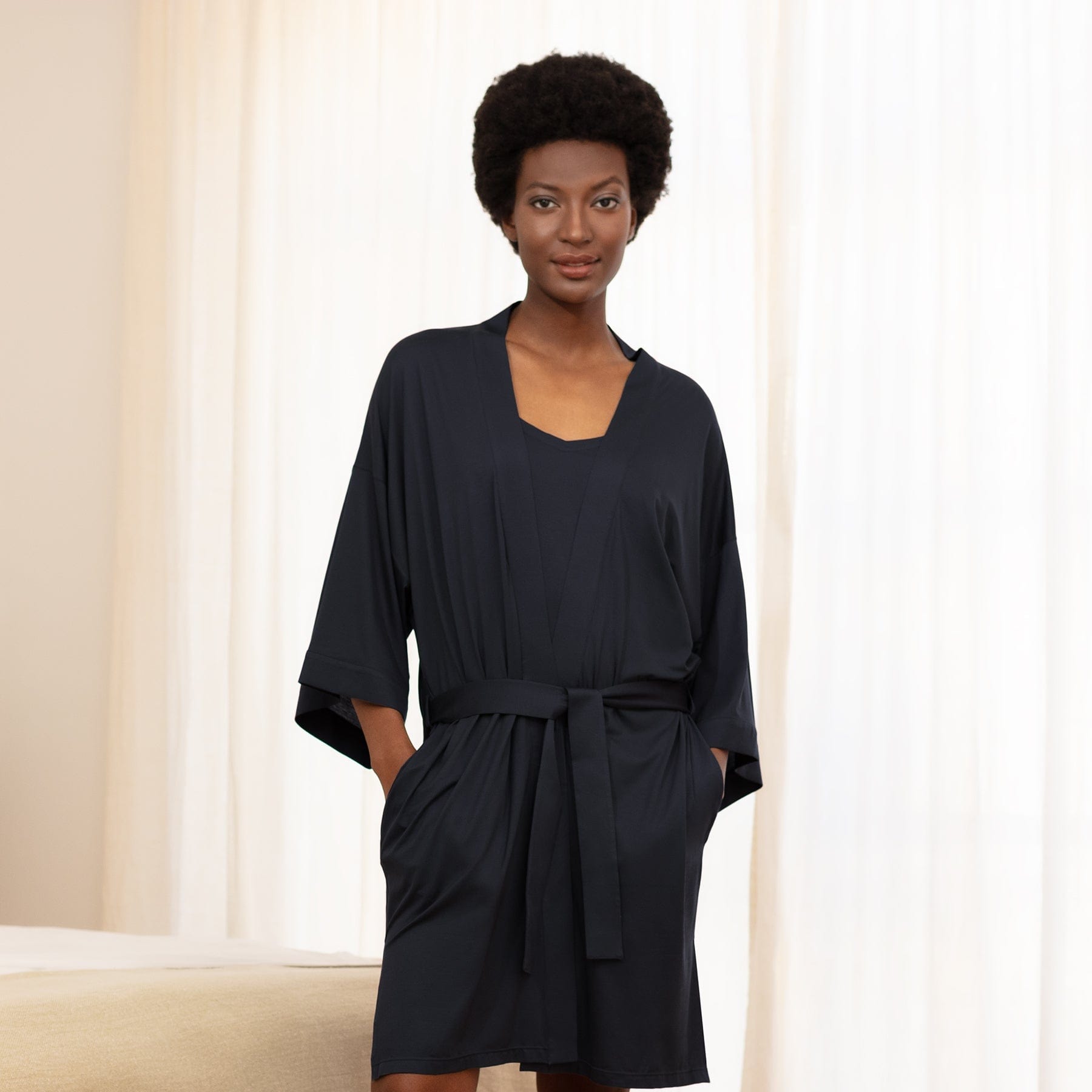 Dagsmejan Ventures AG Sleep & Loungewear Roba kimono amb Nattcool™ Sleep Tech moda sostenible moda ètica