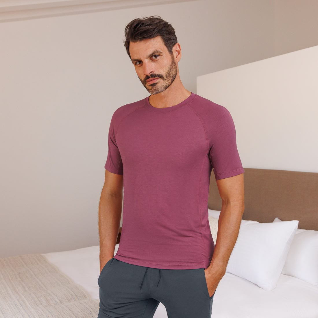 Dagsmejan Ventures AG Sleep & Loungewear Sleep T-SHIRT in Natwell™ Sleep Tech moda sostenible moda ética