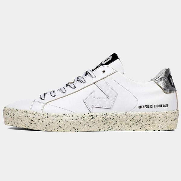 ID LAB SrL παπούτσια Duri White Sneakers σε Upcycled Apple Leather και Recycled Materials. βιώσιμη μόδα ηθική μόδα