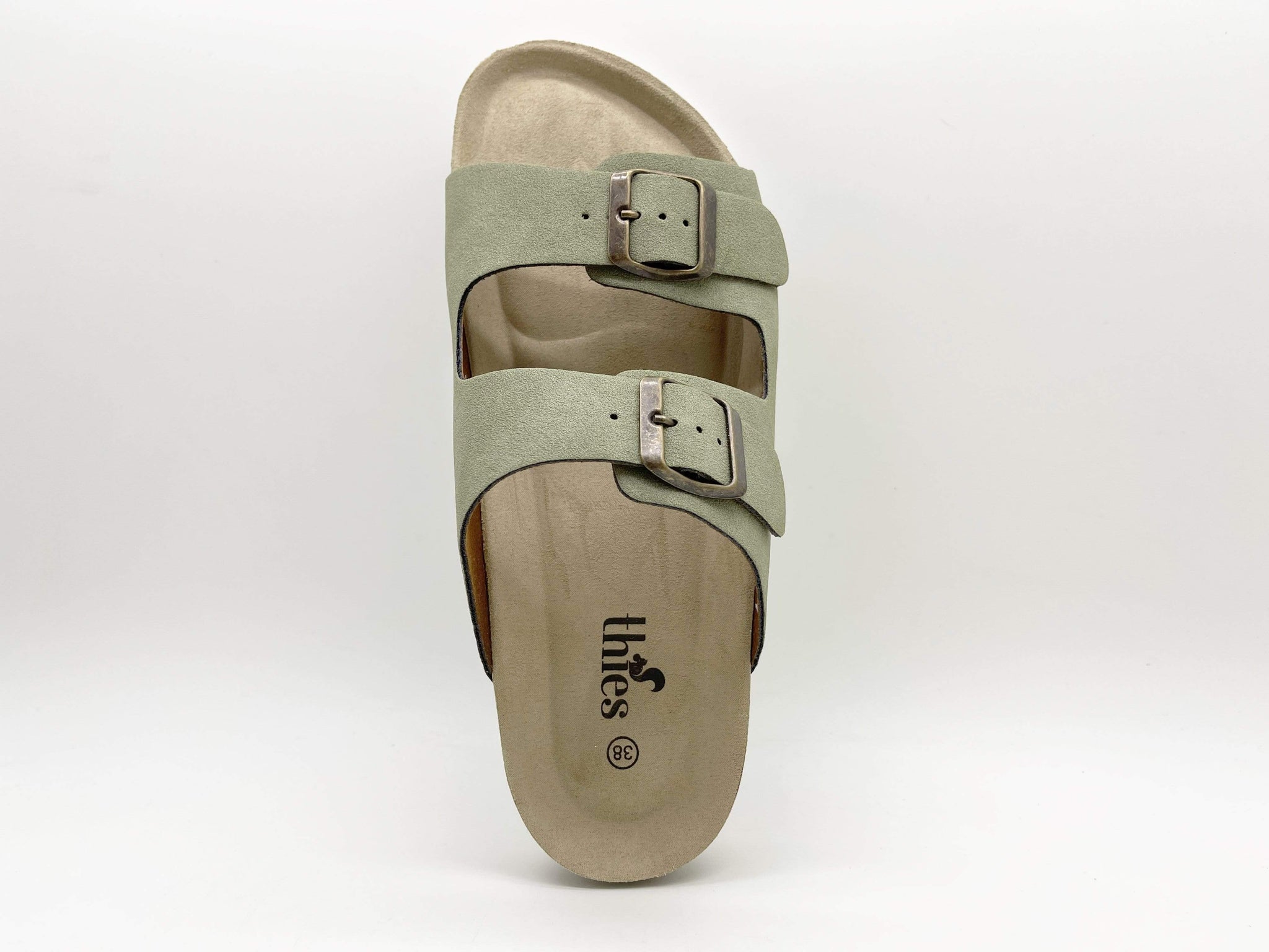 NAT 2 calzado thies 1856 ® Eco Bio Sandal vegan esmeralda (W / X) moda sostenible moda ética