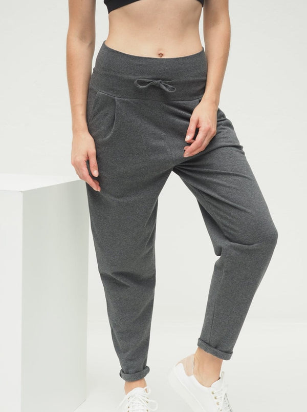 KISMET Damen-Yoga Hosen und Leggings s Pant Balian - Grey Marl bæredygtig mode etisk mode