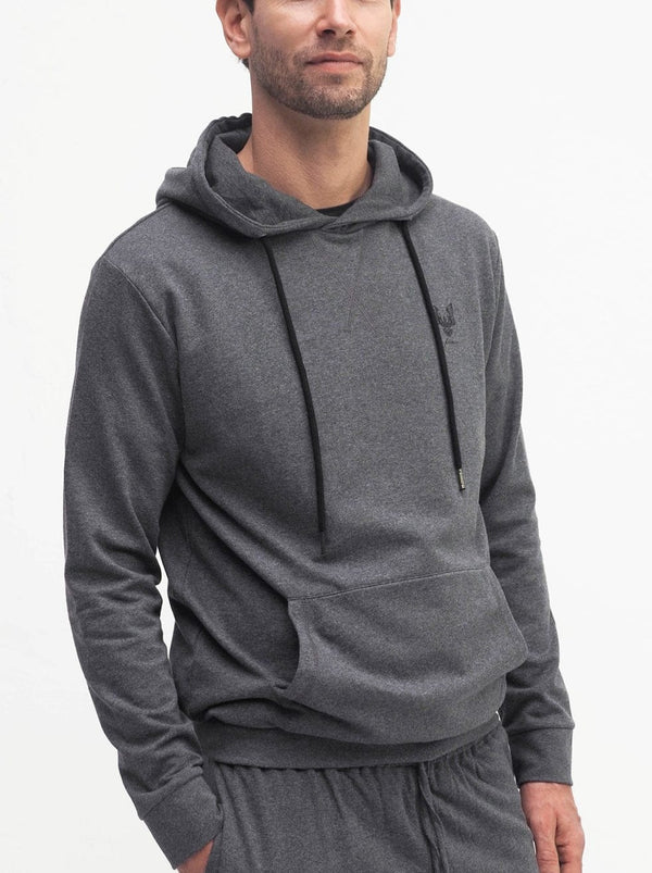 KISMET NEW IN Hoodie Pan grey marl sustainable fashion ethical fashion
