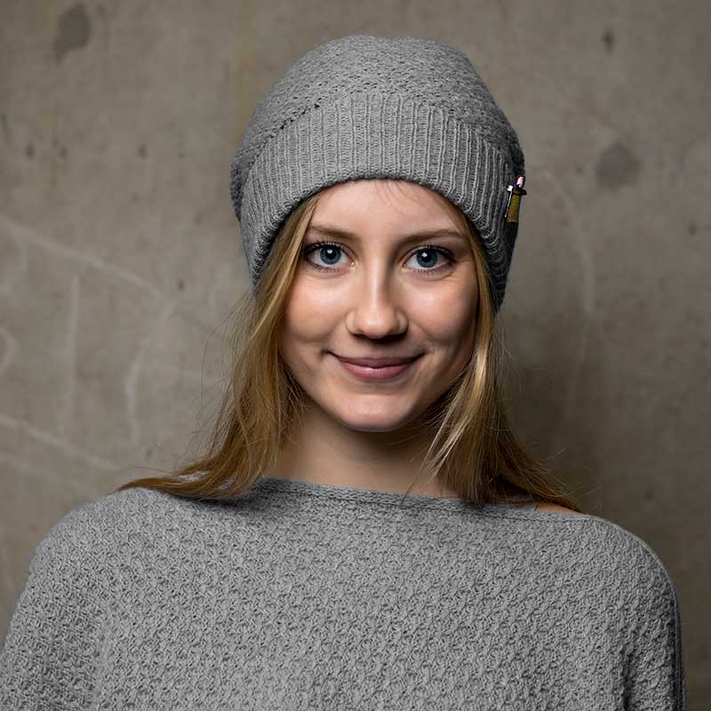 Martina Lewe hatte & tørklæder Beanie hat i økologisk uld og alpaka. bæredygtig mode etisk mode