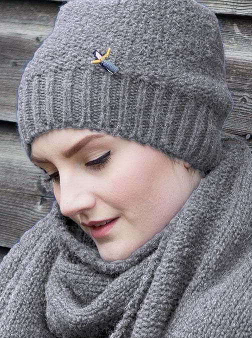 Martina Lewe sombreros y bufandas Soft Hat en Alpaca moda sostenible moda ética