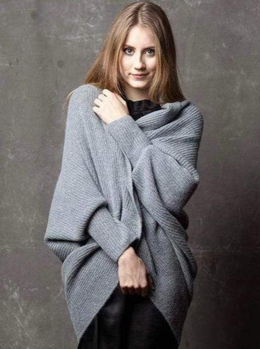 Martina Lewe sweater Raffineret cardigan i alpaca / yak uld bæredygtig modeetisk mode