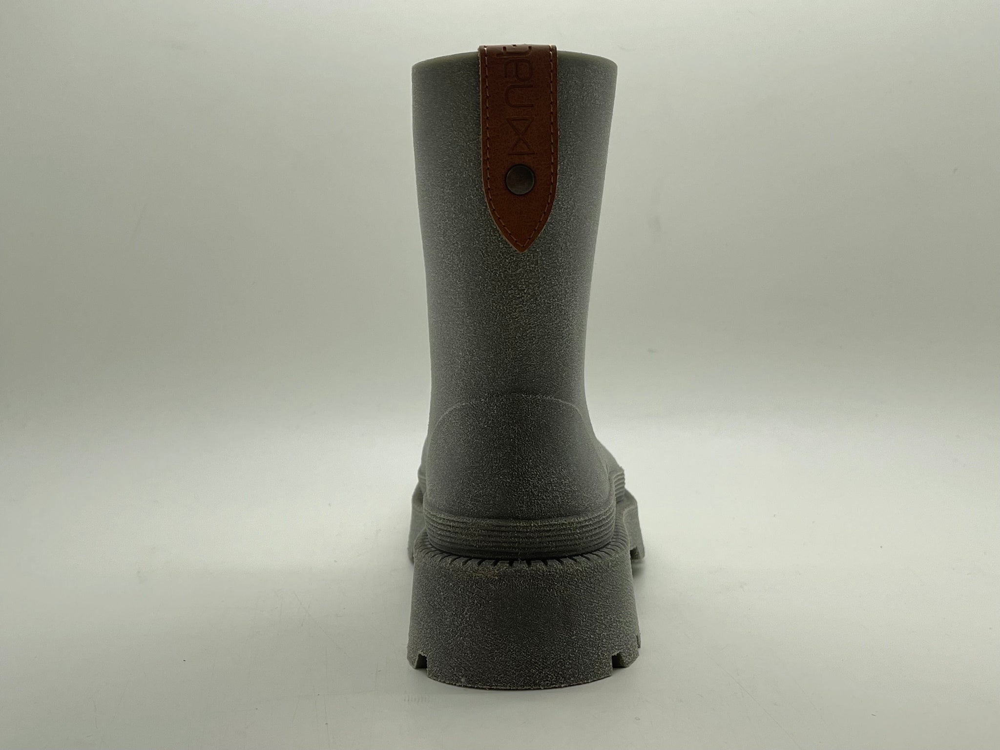 NAT 2 fodtøj nat-2™ Bio Boot grå grøn vegansk (W) | 100% vandtætte biologisk nedbrydelige regnstøvler bæredygtig mode etisk mode