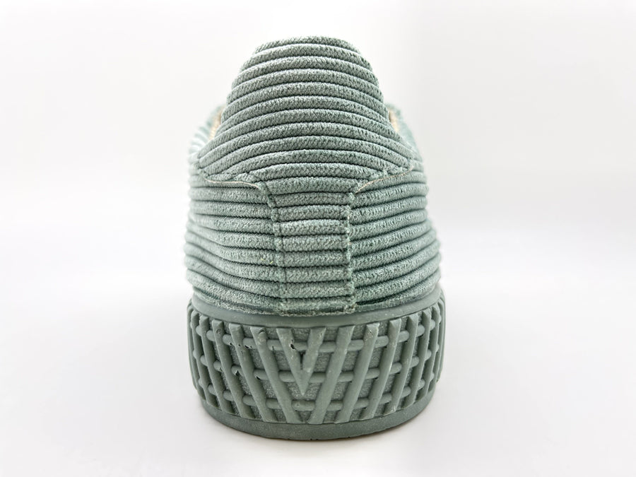 NAT 2 Schuhe nat-2 ™ Cord Niedriger Smaragd (W / X) vegan, aus Cord, Kork und Zuckerrohr nachhaltige Mode ethische Mode