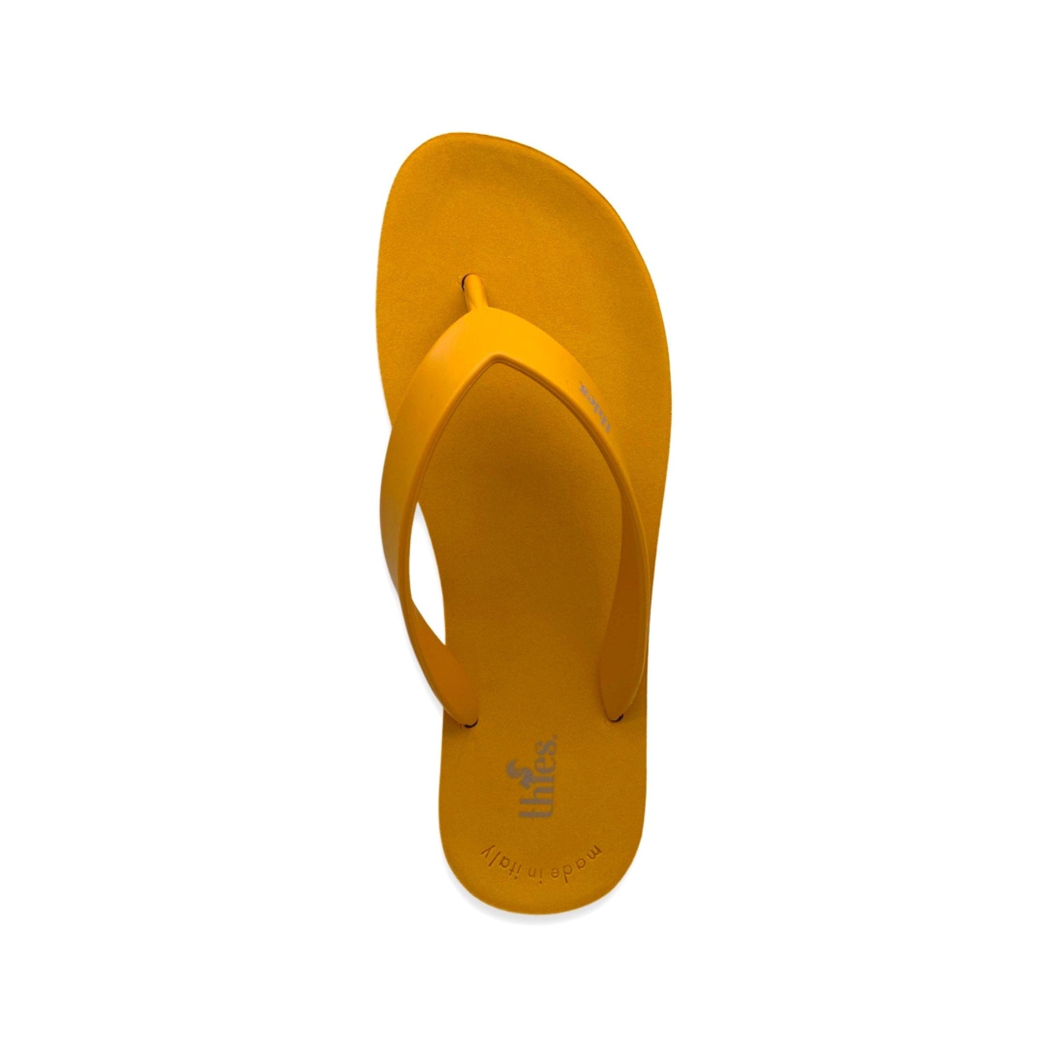 NAT 2 calzado thies 1856 ® Eco Beach Thong vegan naranja amarillo (W/X) moda sostenible moda ética