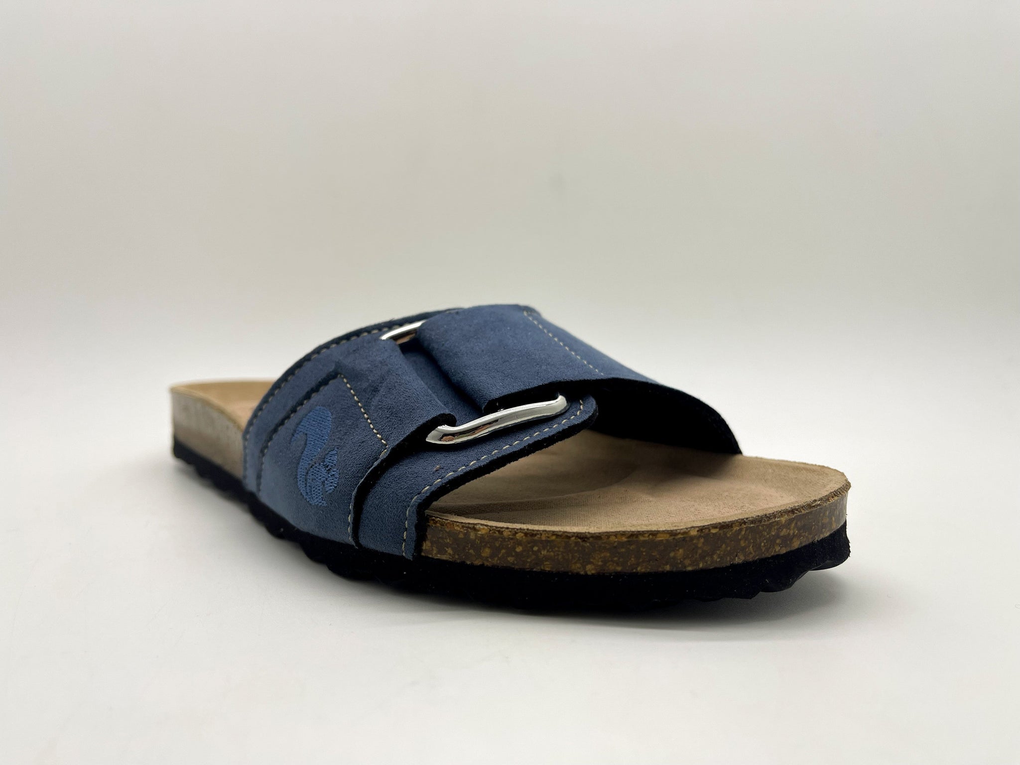 NAT 2 fodtøj thies 1856 ® Eco Bio Hug Sandal vegansk marineblå (W/X) bæredygtig mode etisk mode