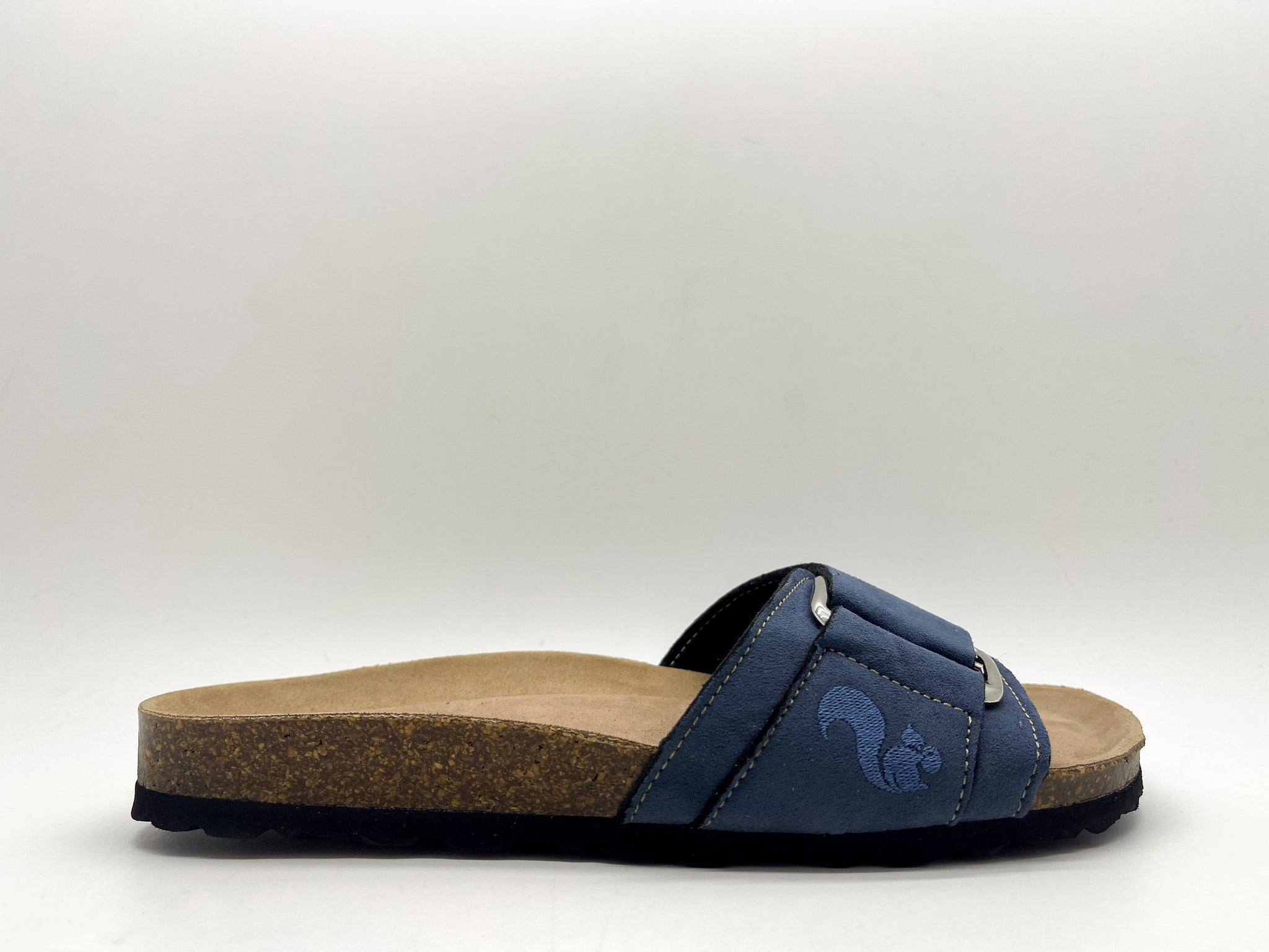 NAT 2 fodtøj thies 1856 ® Eco Bio Hug Sandal vegansk marineblå (W/X) bæredygtig mode etisk mode