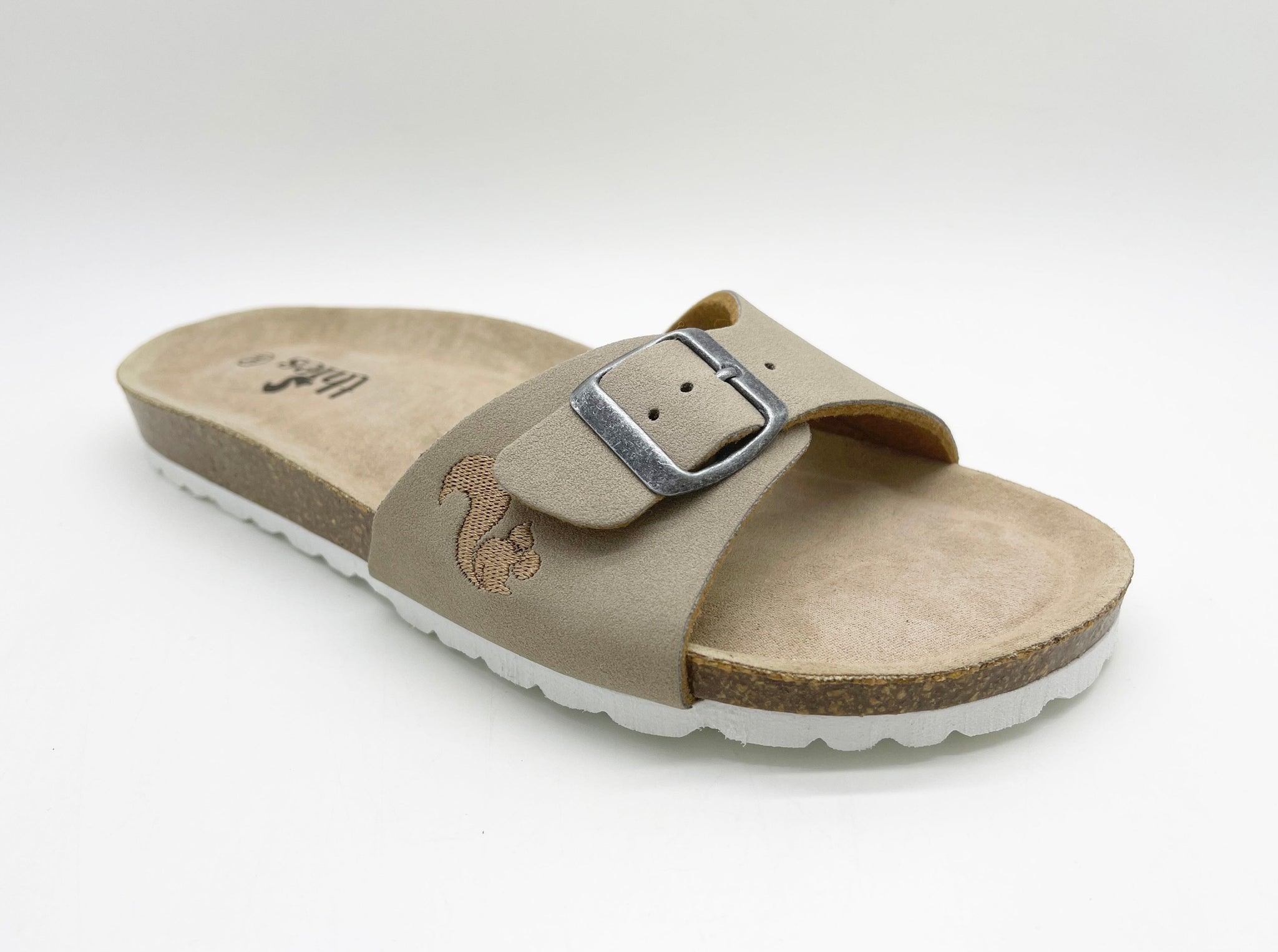 NAT 2 calzado thies 1856 ® Eco Bio Strap Sandal vegan stone (W/X) moda sostenible moda ética