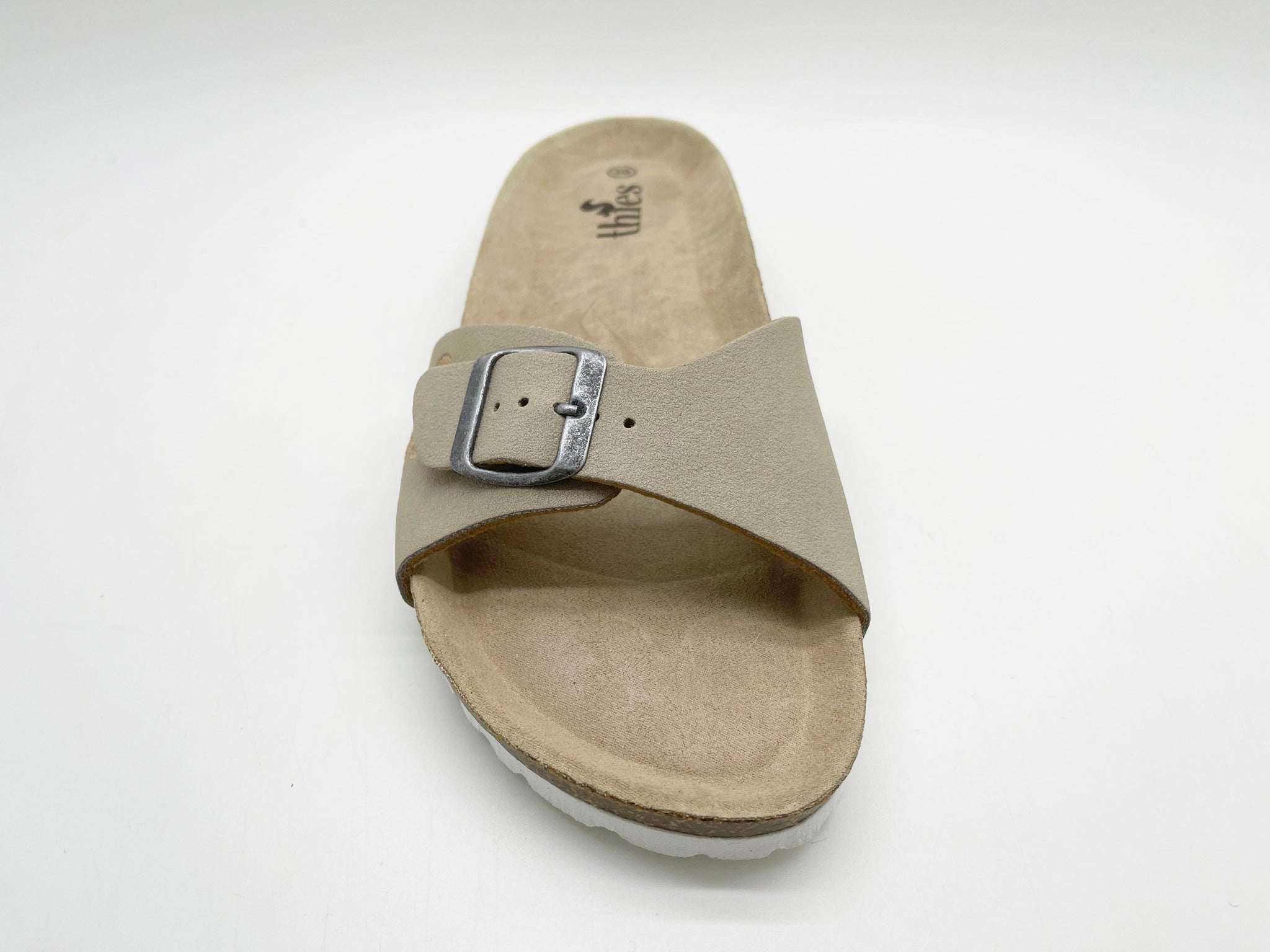 NAT 2 calzado thies 1856 ® Eco Bio Strap Sandal vegan stone (W/X) moda sostenible moda ética
