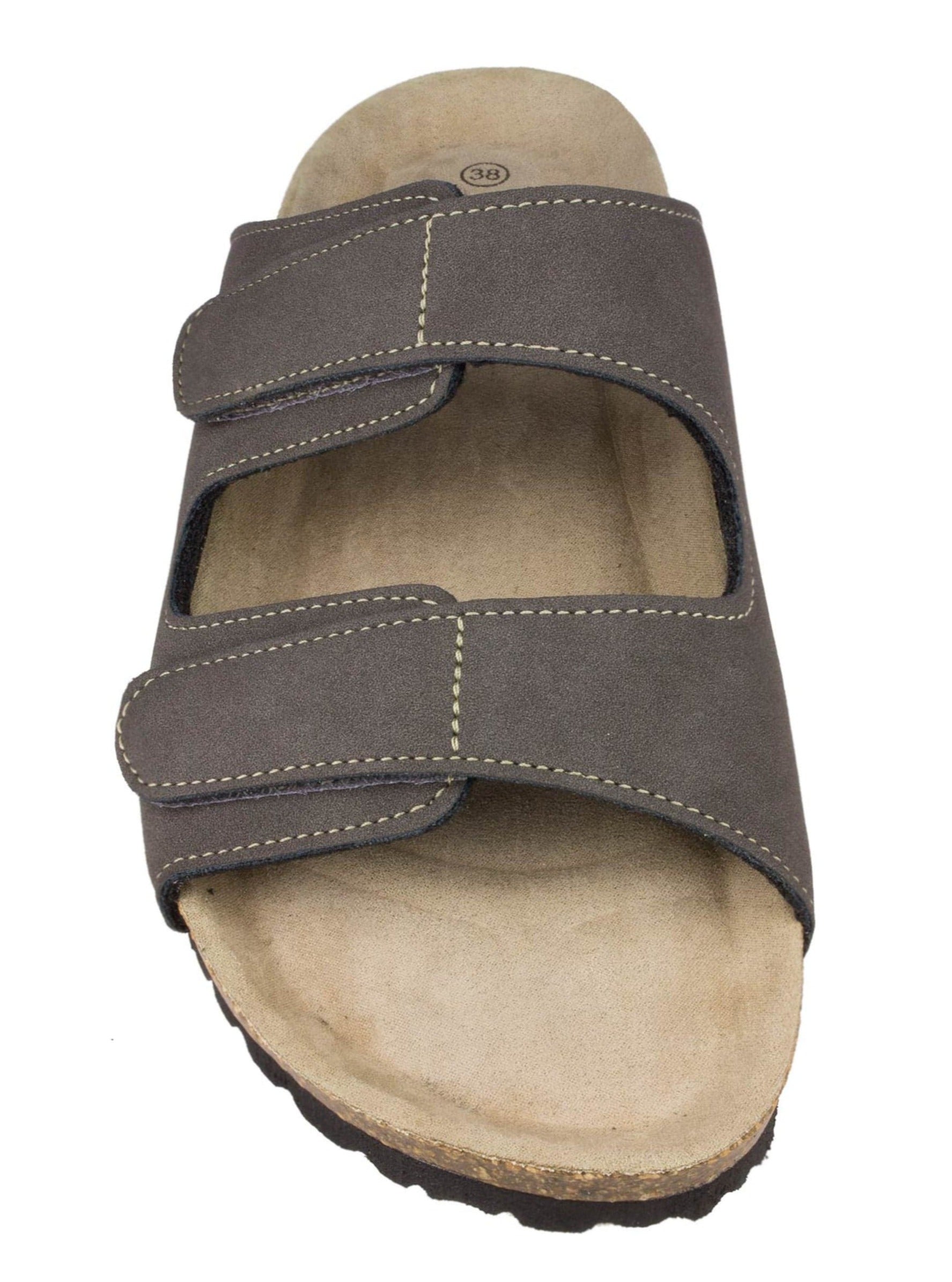 NAT 2 fodtøj thies 1856 ® Eco Bio Velcro vegansk trækul (W/X) bæredygtig mode etisk mode