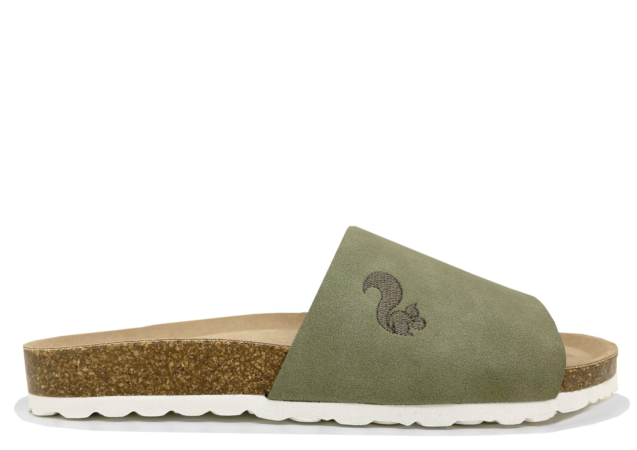 NAT 2 Schuhe thes 1856 ® Eco Pool Slide vegan smaragdgrün (W/X) nachhaltige Mode ethische Mode