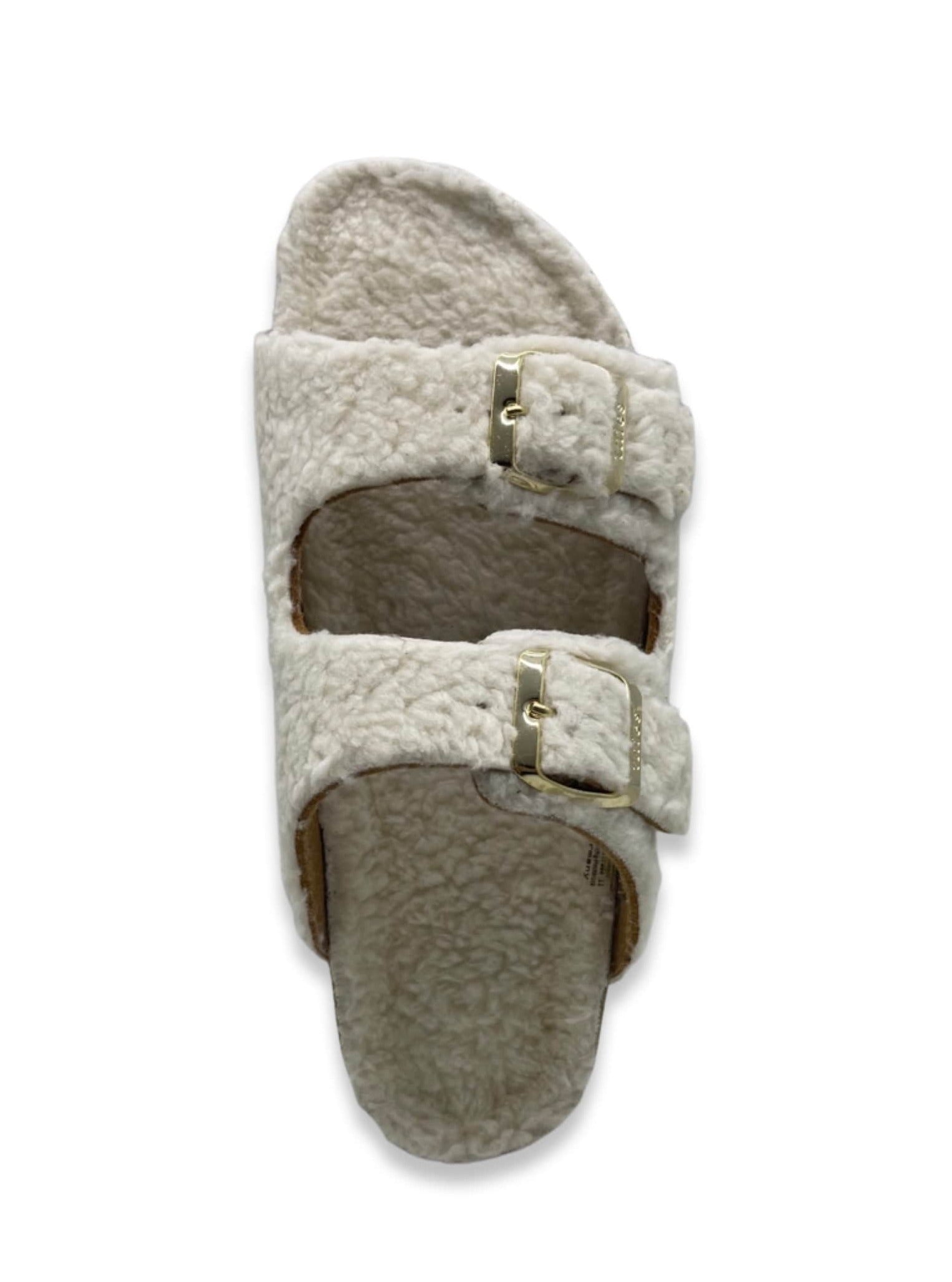 NAT 2 fodtøj thies 1856 ® Eco Teddy Sandal vegansk off white (W/X) bæredygtig mode etisk mode