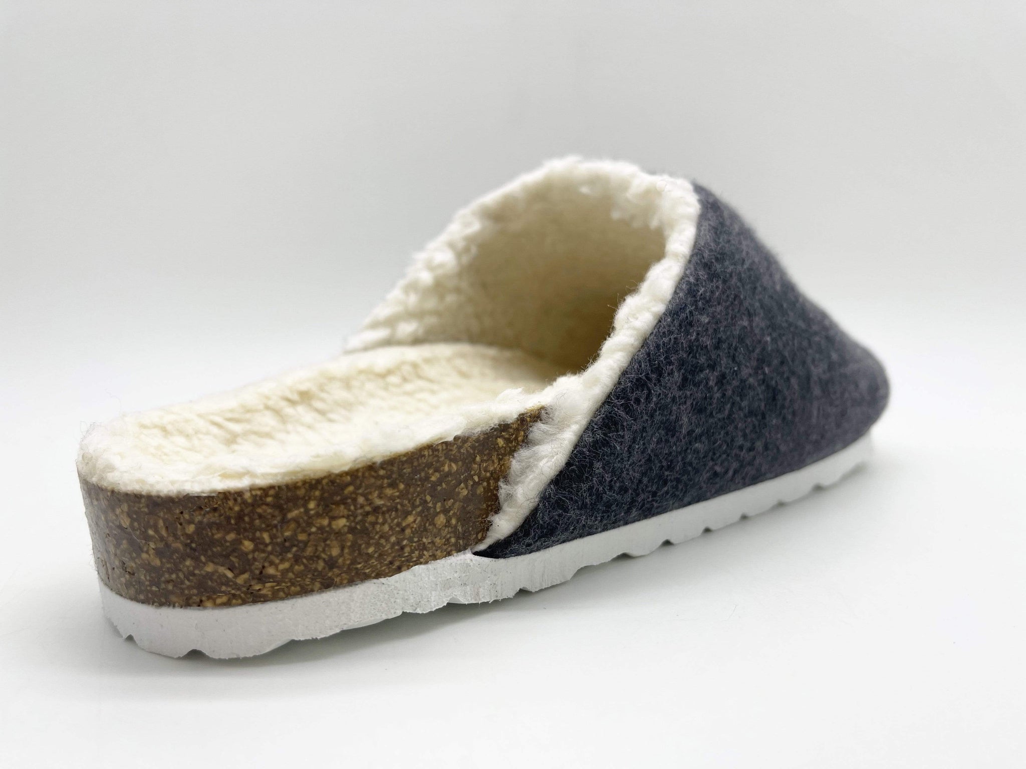 NAT 2 calzado thies 1856 ® Organic Bio Clog vegano gris oscuro (W / X) moda sostenible moda ética