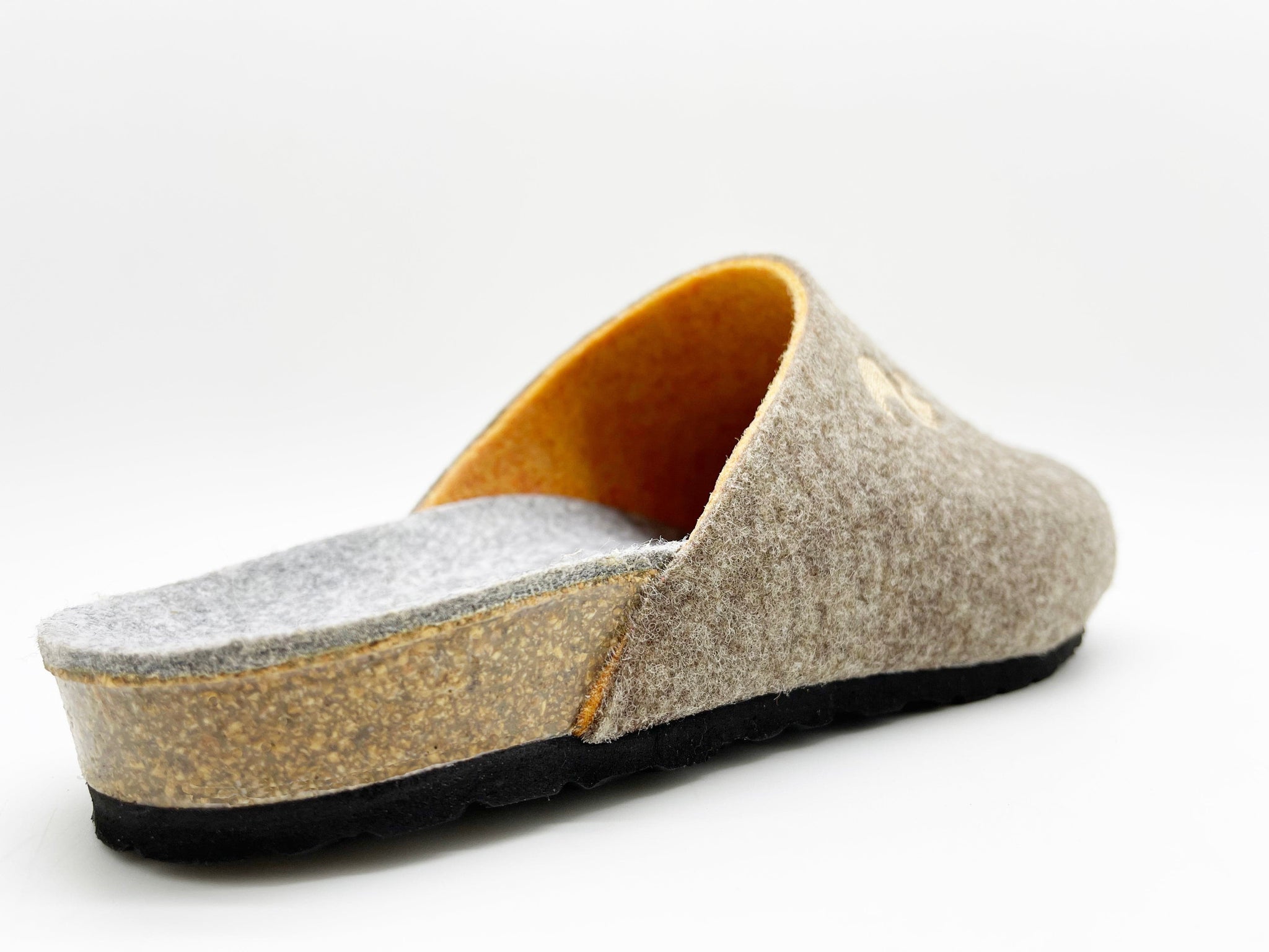 NAT 2 calzado thies 1856 ® PET reciclado Bio Zueco vegano marrón claro naranja (W/M/X) moda sostenible moda ética