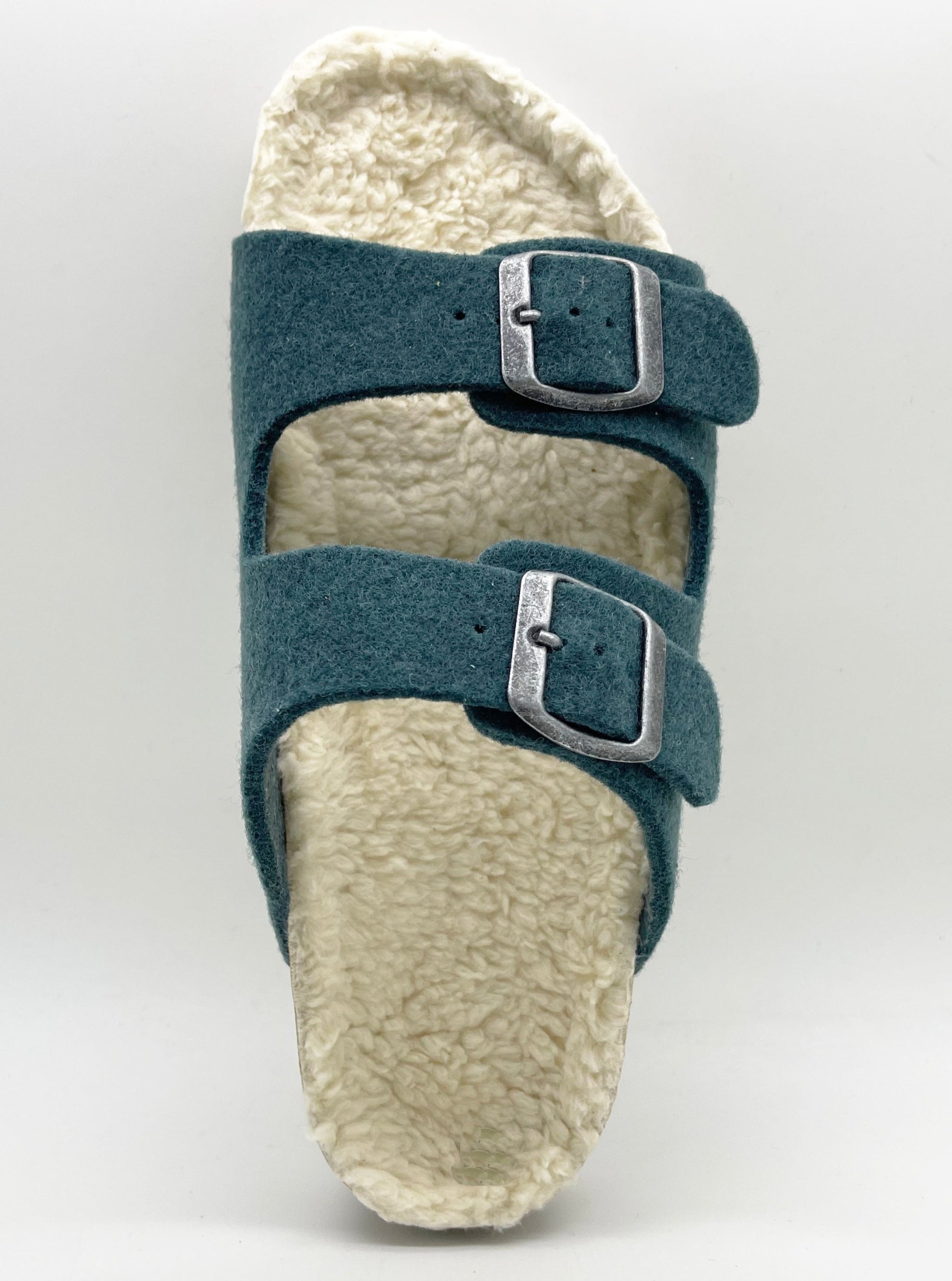 NAT 2 footwear thies 1856 ® Recycled Plush PET Bio Sandal vegansk oliven (W/X) bæredygtig mode etisk mode