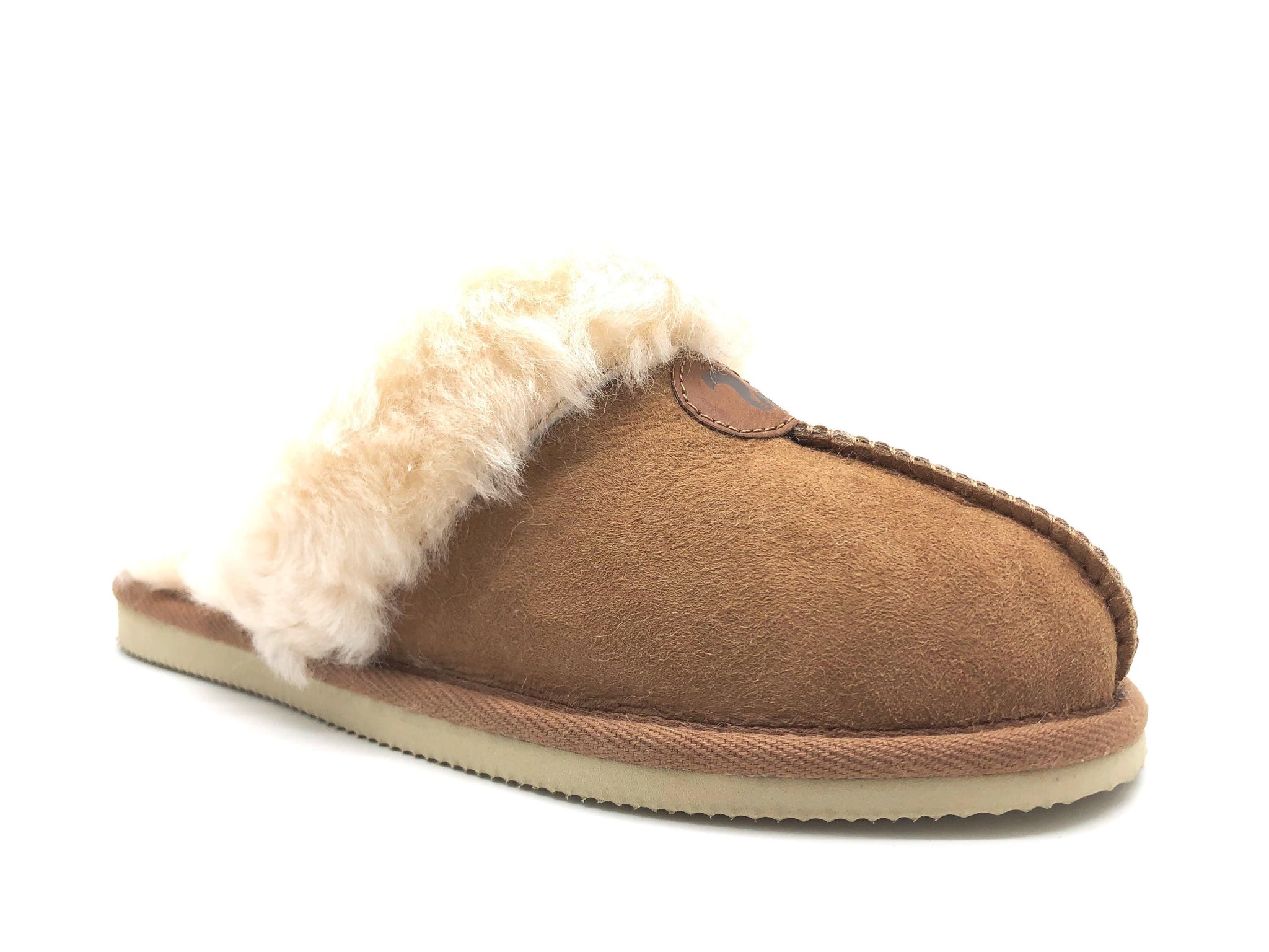 NAT 2 calzado thies 1856 ® Zapatilla de piel de oveja anacardo (W) moda sostenible moda ética