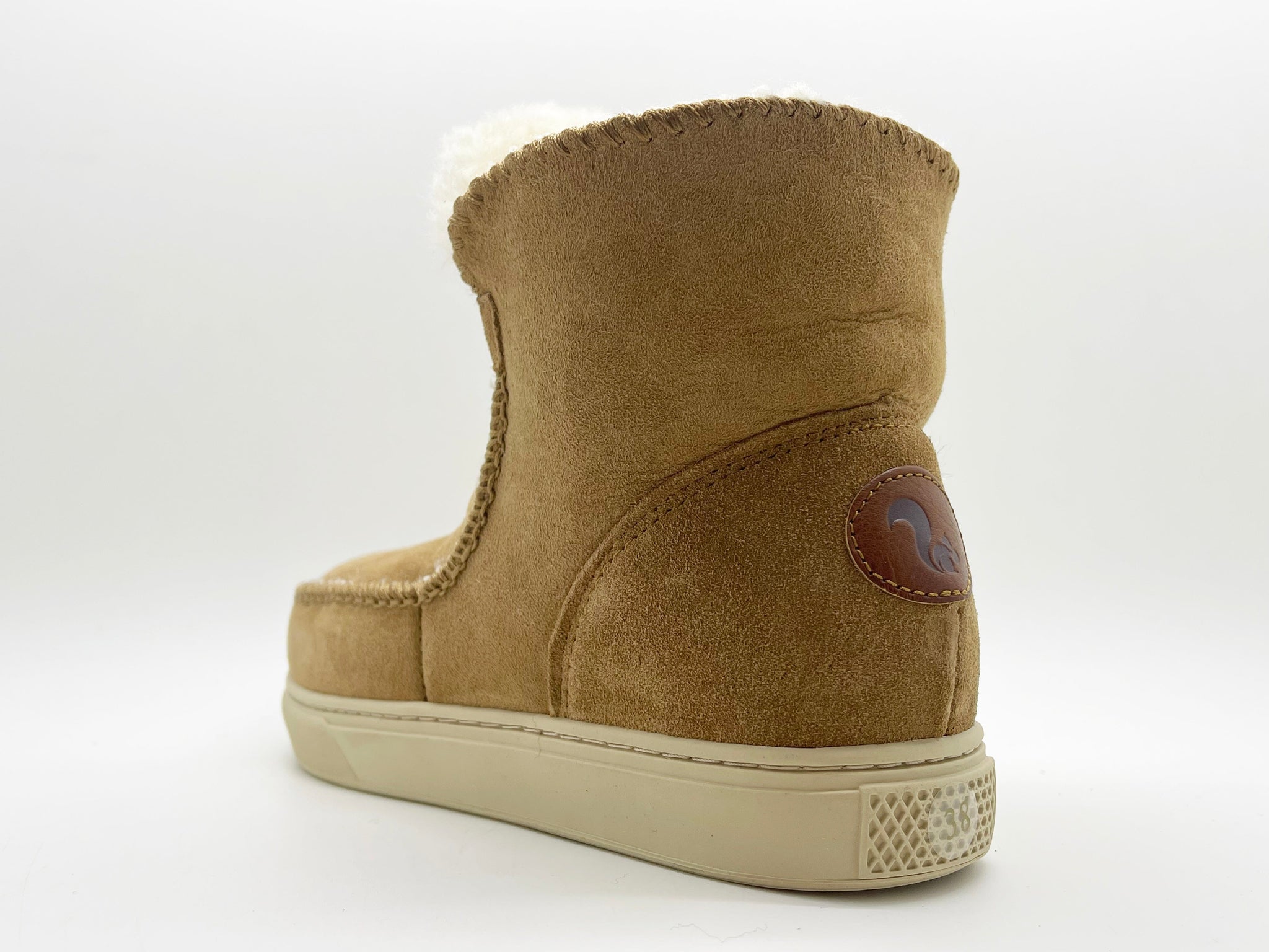 NAT 2 calzado thies 1856 ® Sneakerboot 2 cashew (W) moda sostenible moda ética