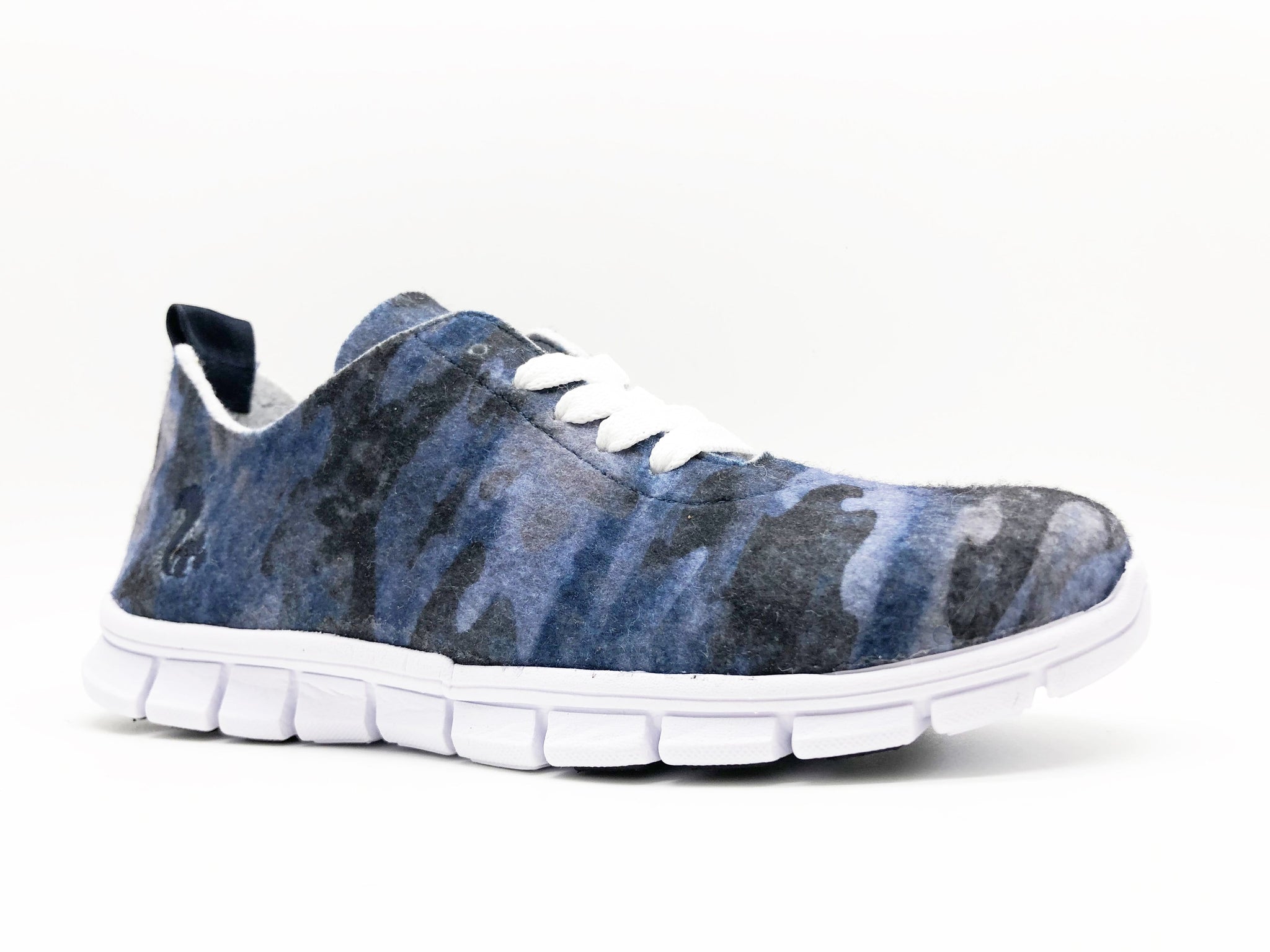 NAT 2 fodtøj thies ® PET Sneaker camo blå | vegan aus recycelten Flaschen bæredygtig modeetisk mode