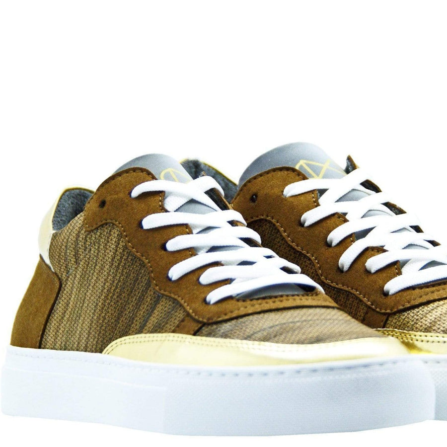 Wood Sneakers in Real Wood, Reflective Glass and Mircofiber from Recycled PET.