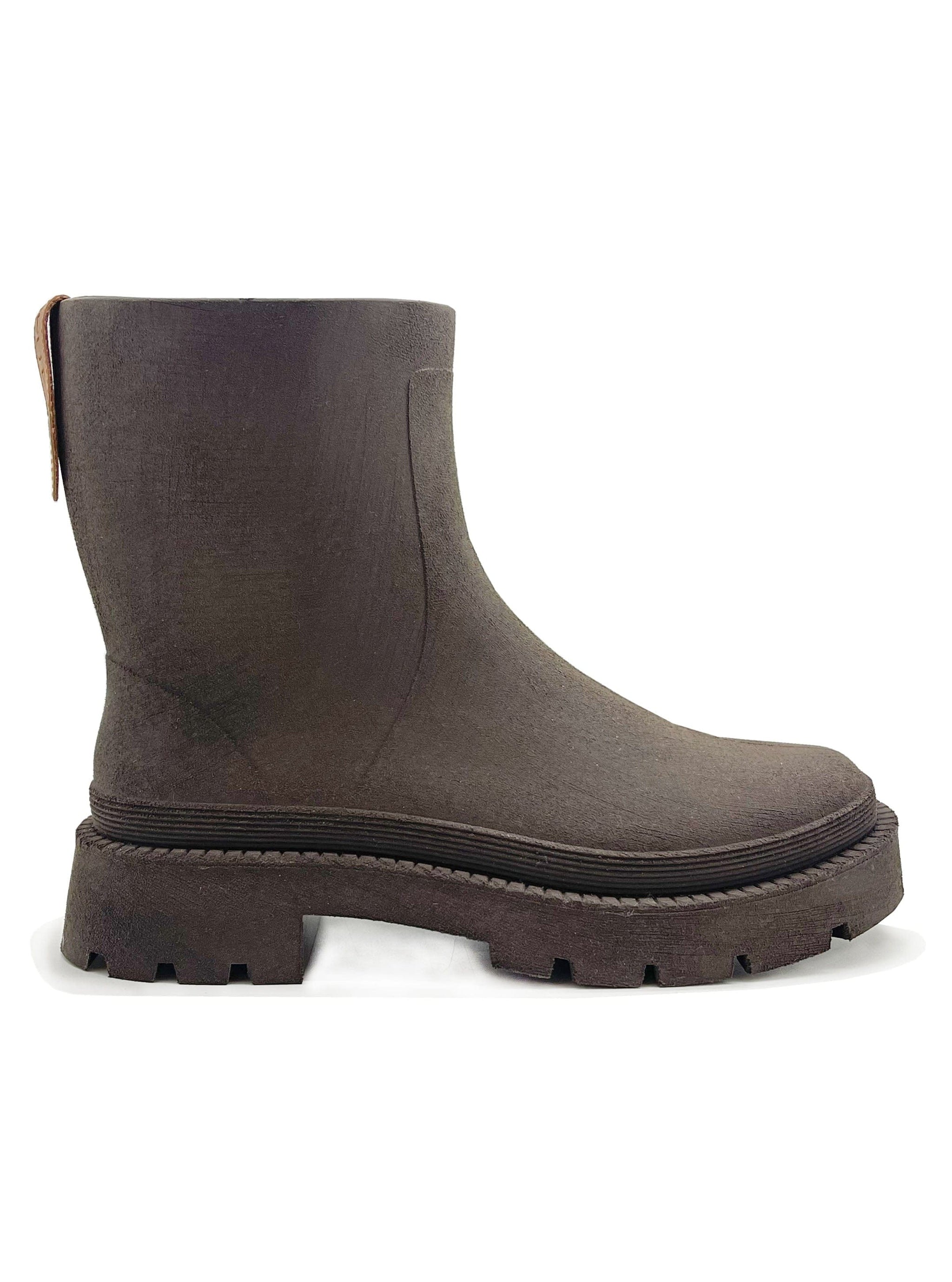 NAT 2 sko Bio Boot Vegan (W) | 100% vandtætte biologisk nedbrydelige regnstøvler bæredygtig mode etisk mode