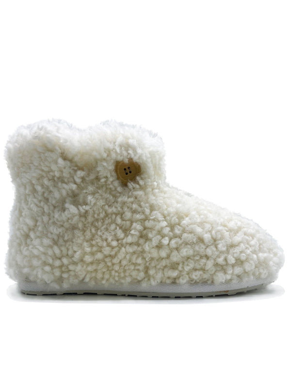 NAT 2 sko Shearling Boot (W) i fåreskindslæder bæredygtig mode etisk mode
