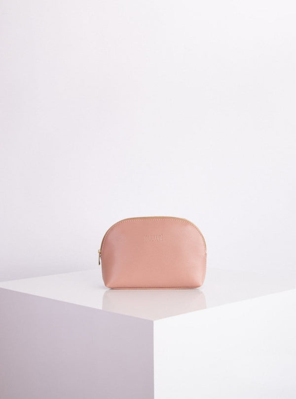 nuuwaï Handtaschen nuuwaï - Vegan Makeup Bag Small - LINDI S millennial pink sustainable fashion ethical fashion
